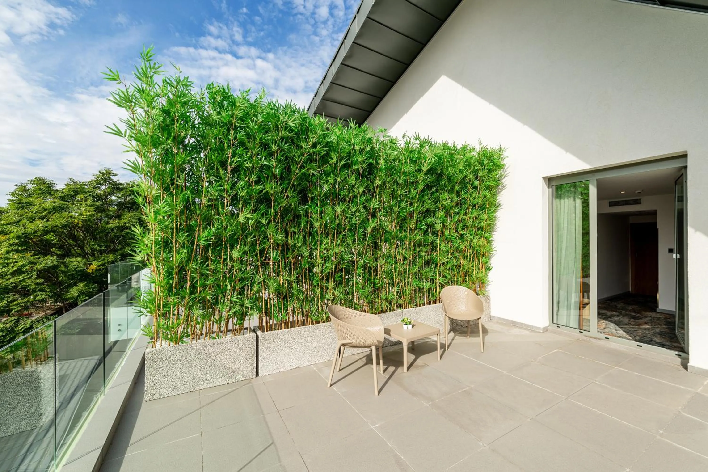 Balcony/Terrace in Tomis Garden Bucuresti