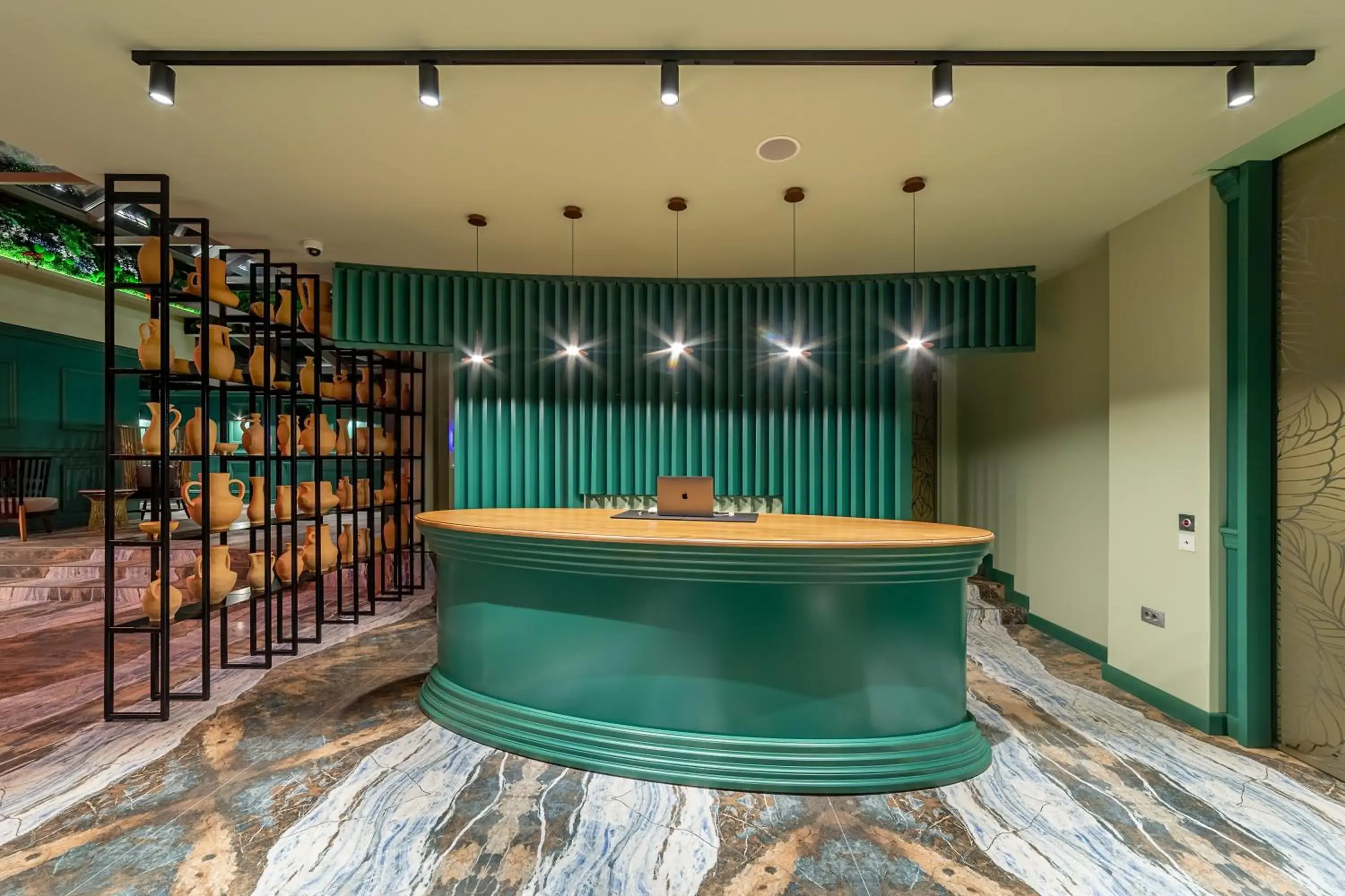 Lobby or reception in Tomis Garden Bucuresti Lobby or reception in Tomis Garden Bucuresti