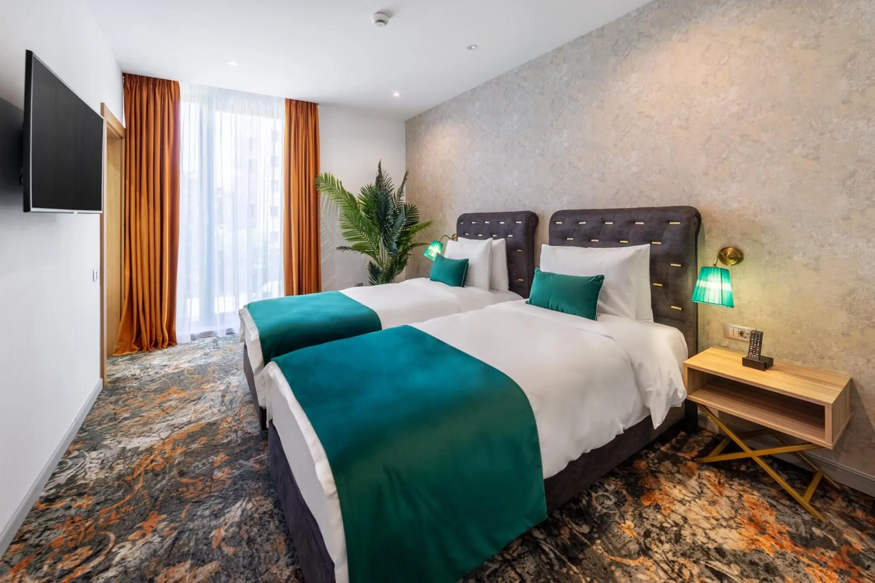 Twin Room in Tomis Garden Bucuresti Twin Room in Tomis Garden Bucuresti