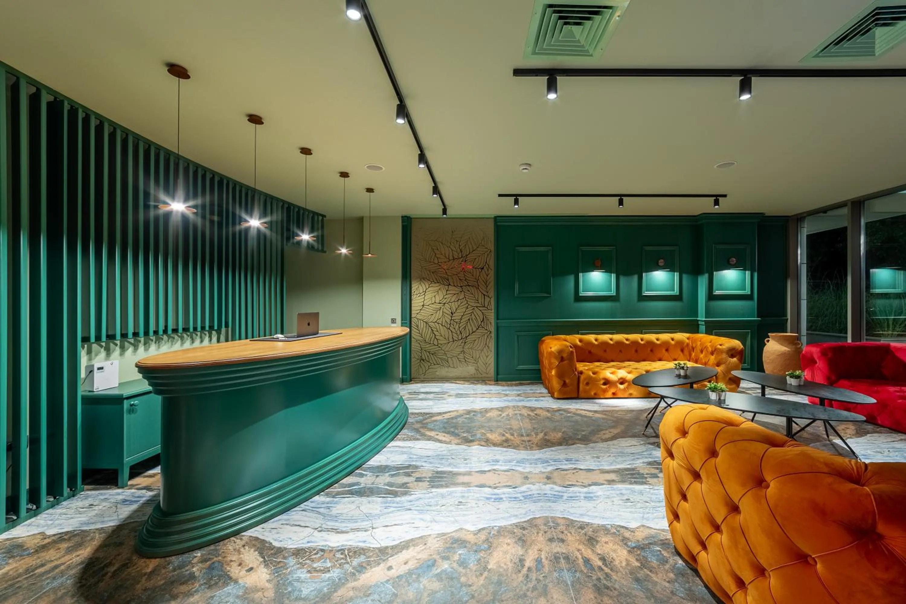 Lobby or reception in Tomis Garden Bucuresti