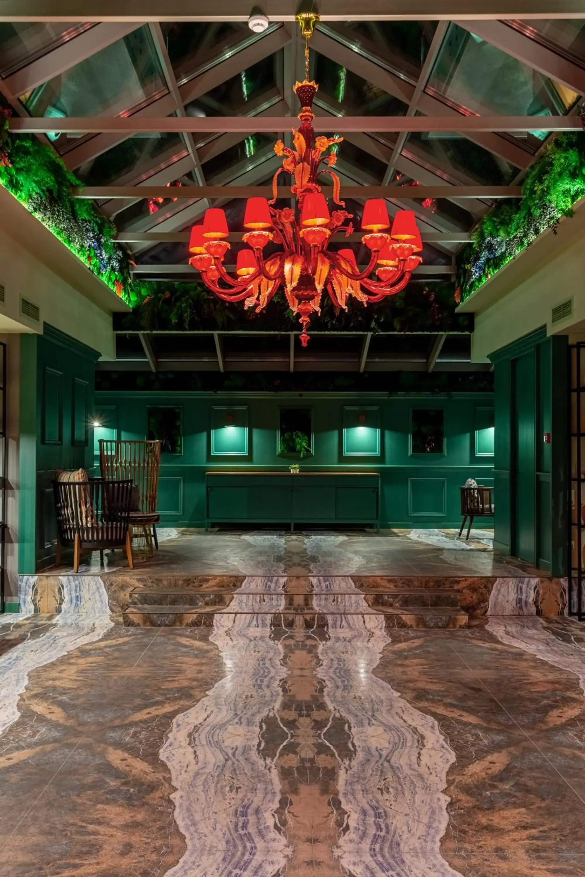 Lobby or reception in Tomis Garden Bucuresti Lobby or reception in Tomis Garden Bucuresti