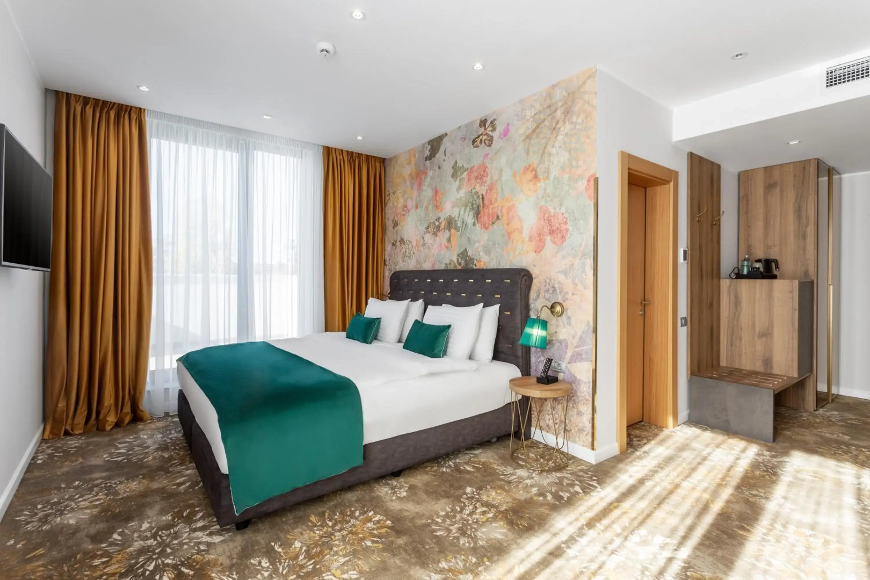 Bed in Tomis Garden Bucuresti Bed in Tomis Garden Bucuresti