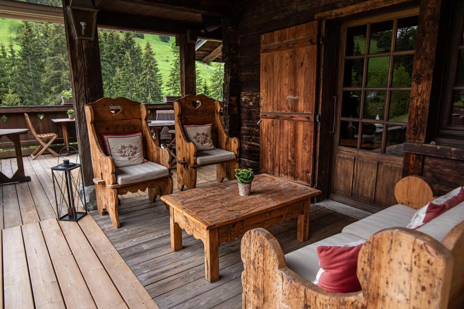 Patio in Les Chalets de la Serraz