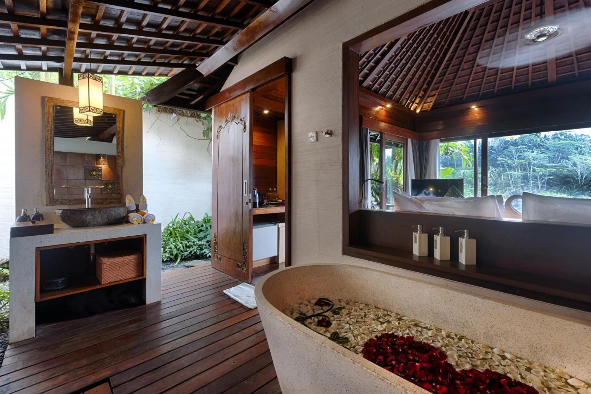 Bathroom in Black Penny Villas Ubud