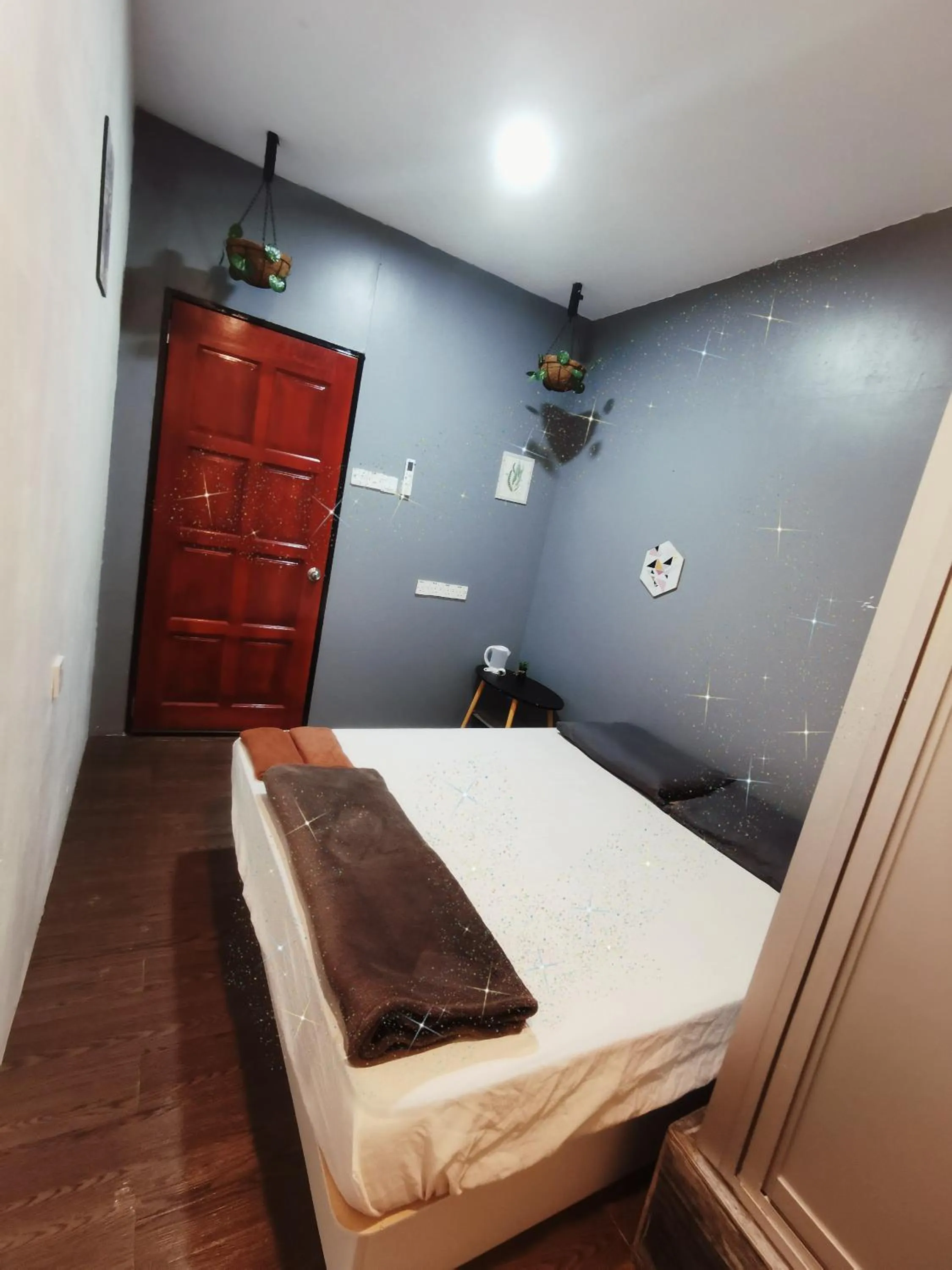 Bed in Marvel Suite ABNB