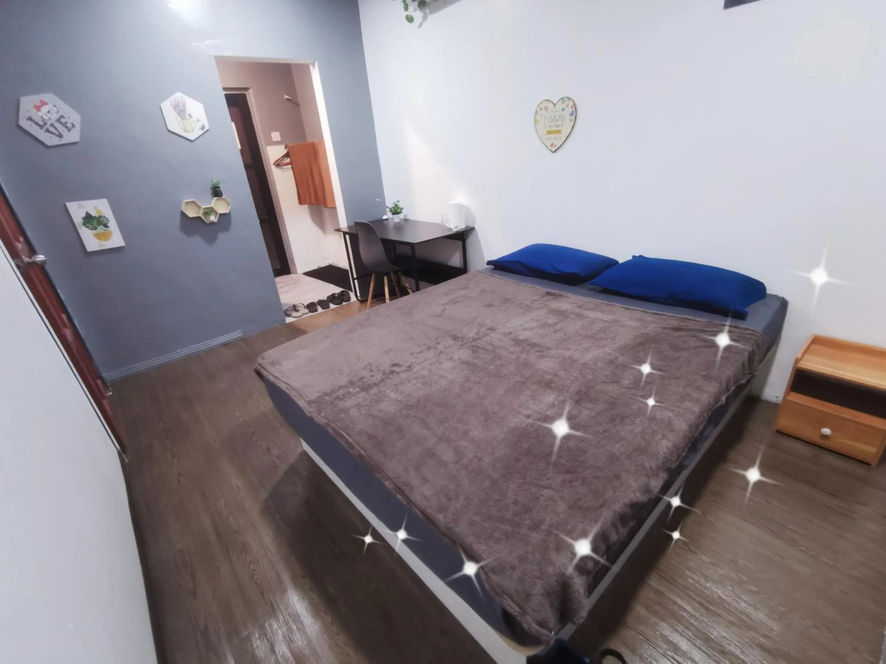 Bed in Marvel Suite ABNB