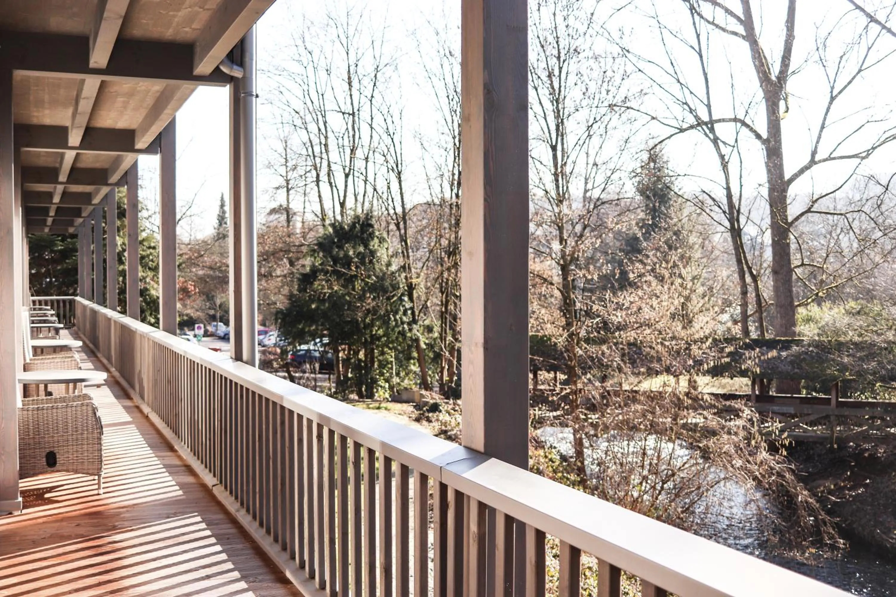 Balcony/Terrace in Hotel Zur Post