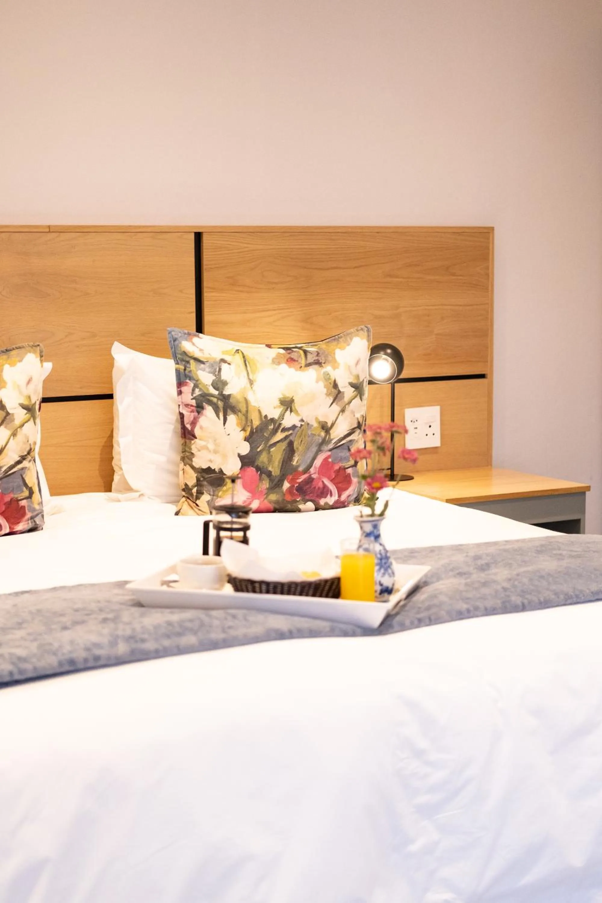 Bed in Devereux Lodge