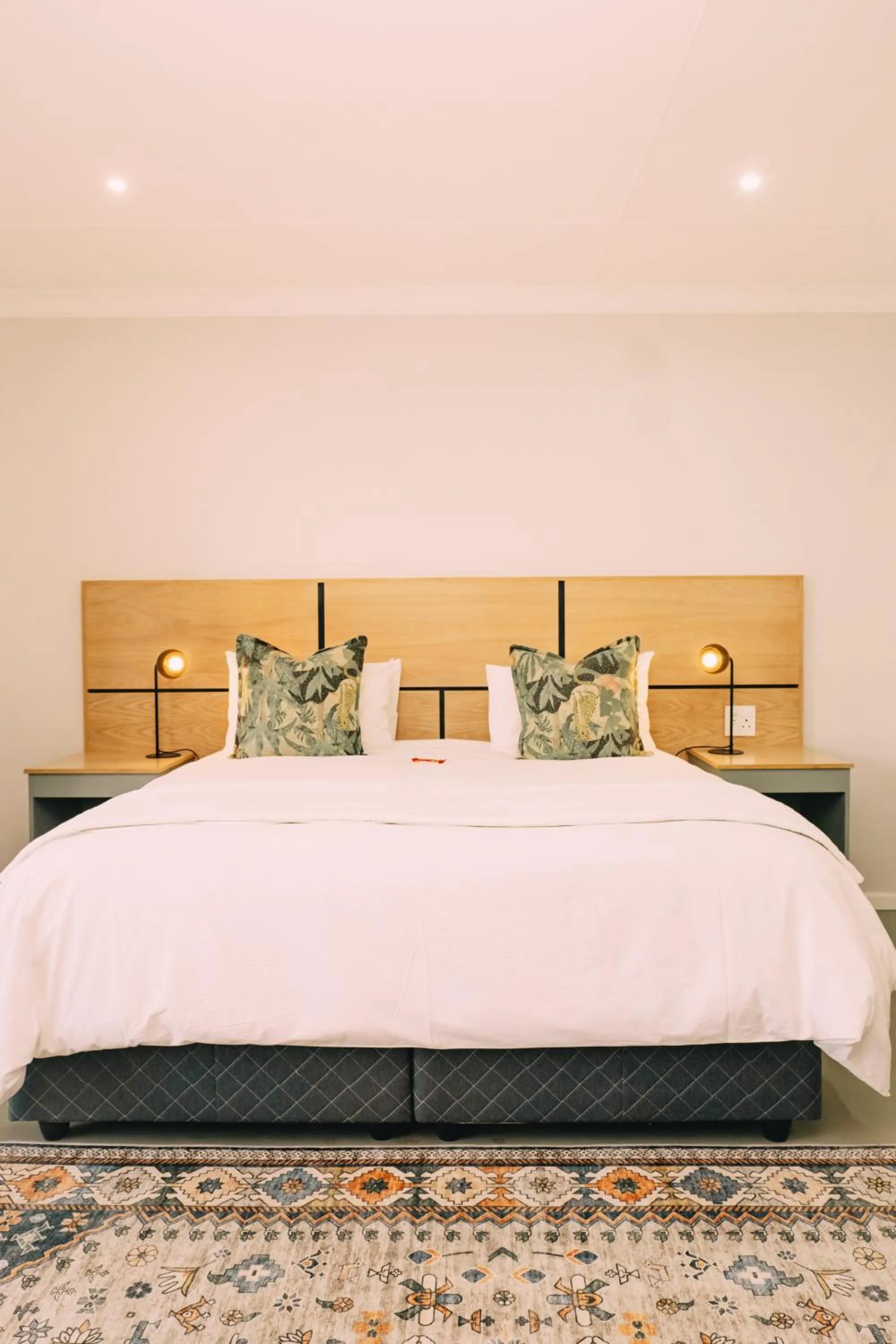 Bed in Devereux Lodge