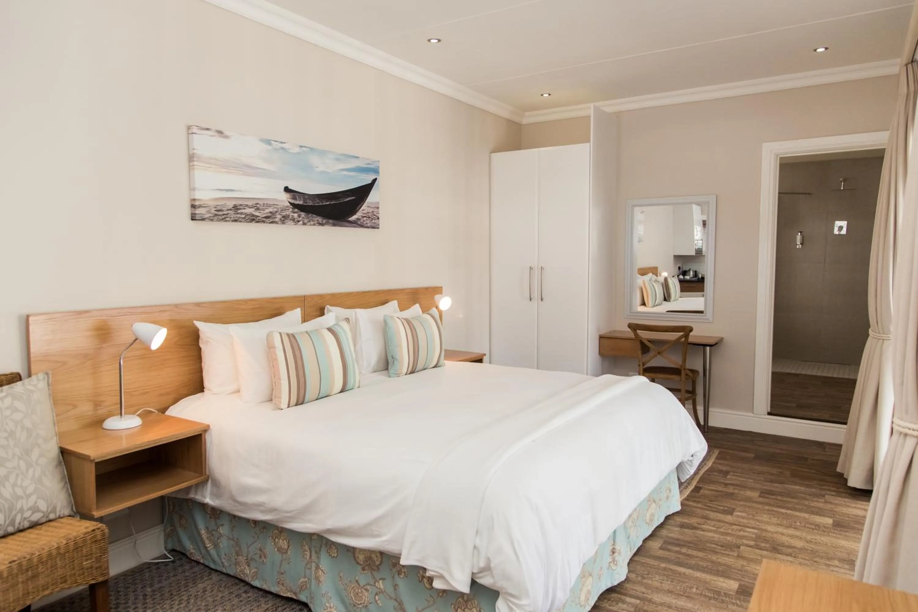 Bed in Devereux Lodge