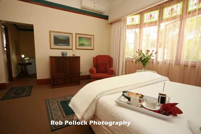 Bed in Devereux Lodge