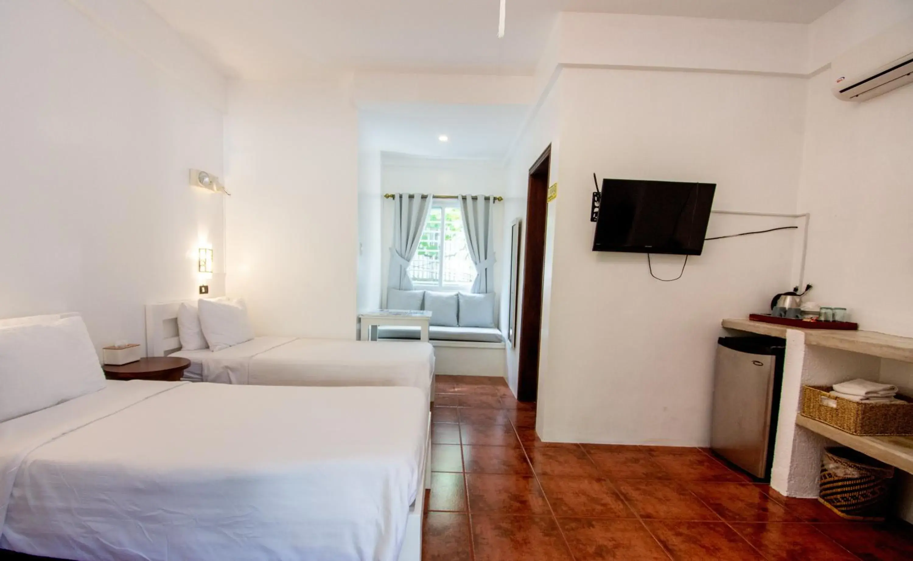 Bed in Lanterna Hotel Boracay Bed in Lanterna Hotel Boracay