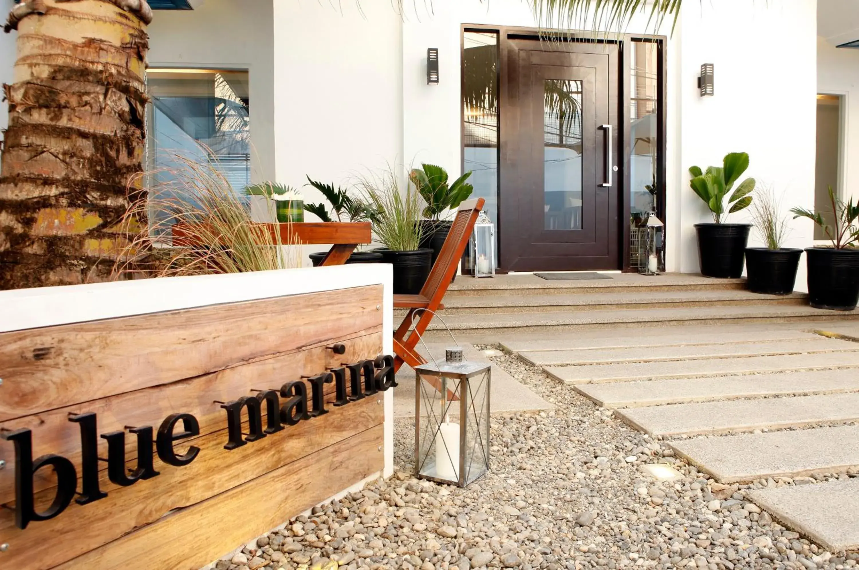 Facade/entrance in Blue Marina Boracay Facade/entrance in Blue Marina Boracay