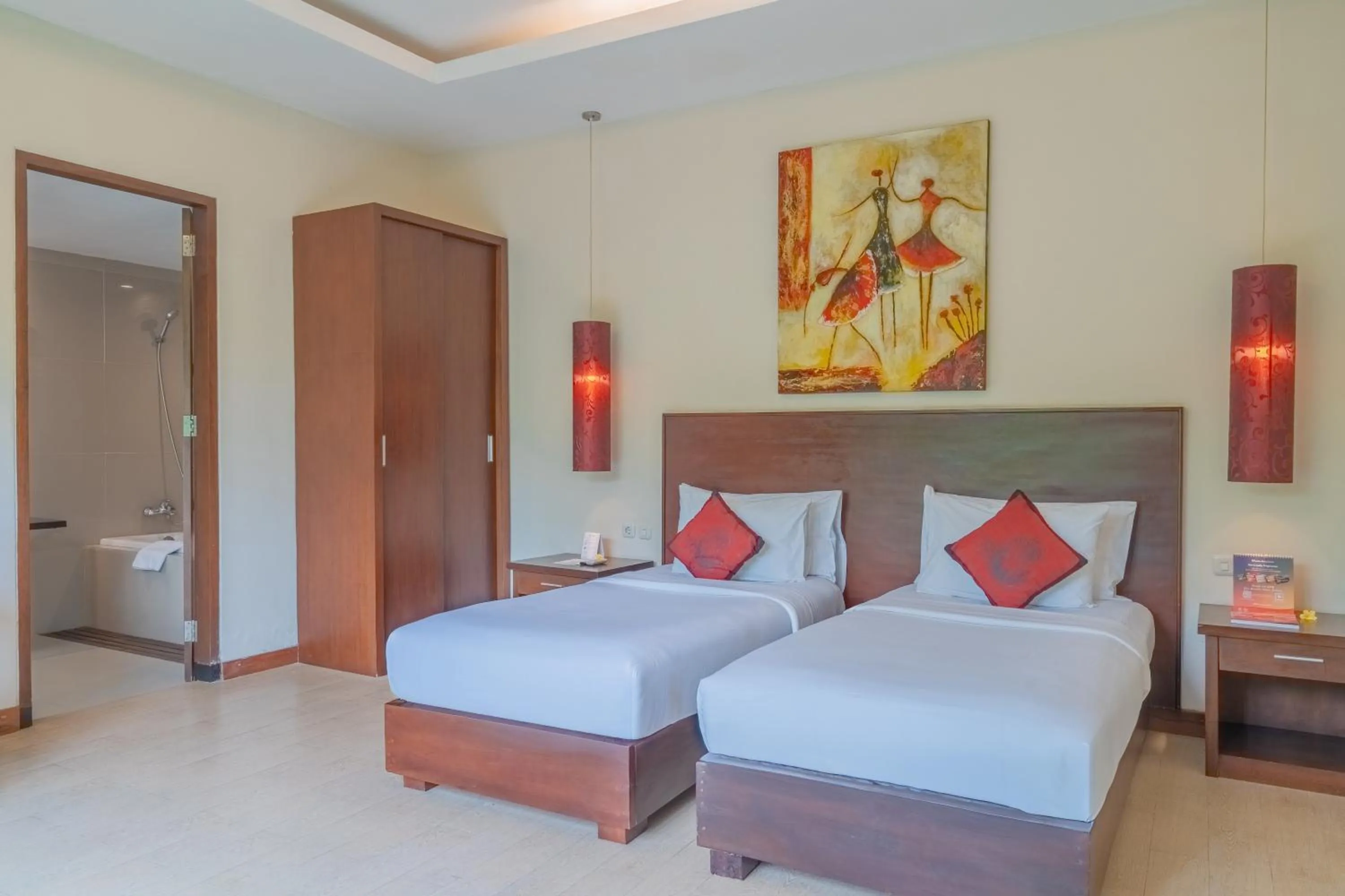 Bed in Swiss-Belvillas Umalas