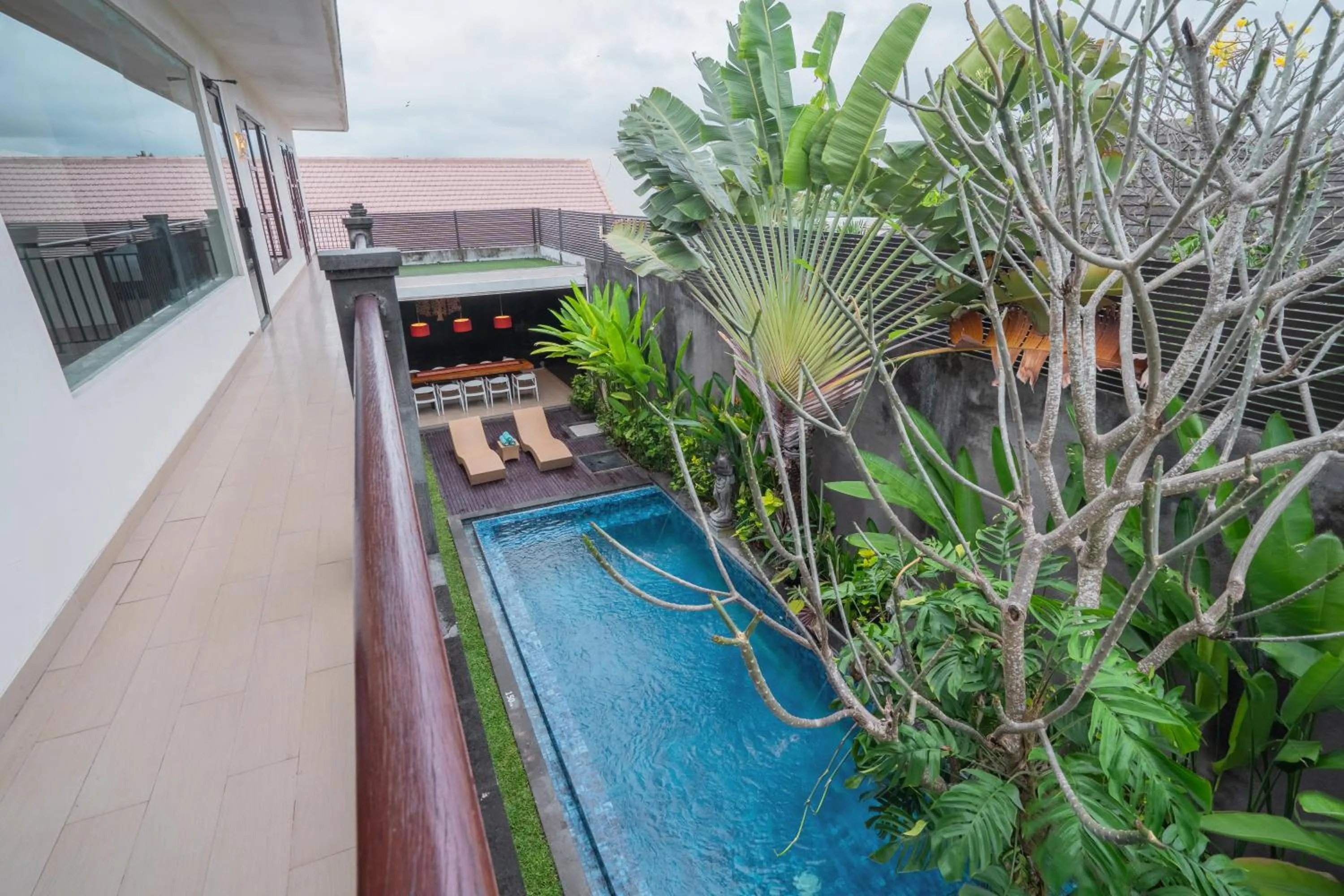 Dining area in Swiss-Belvillas Umalas