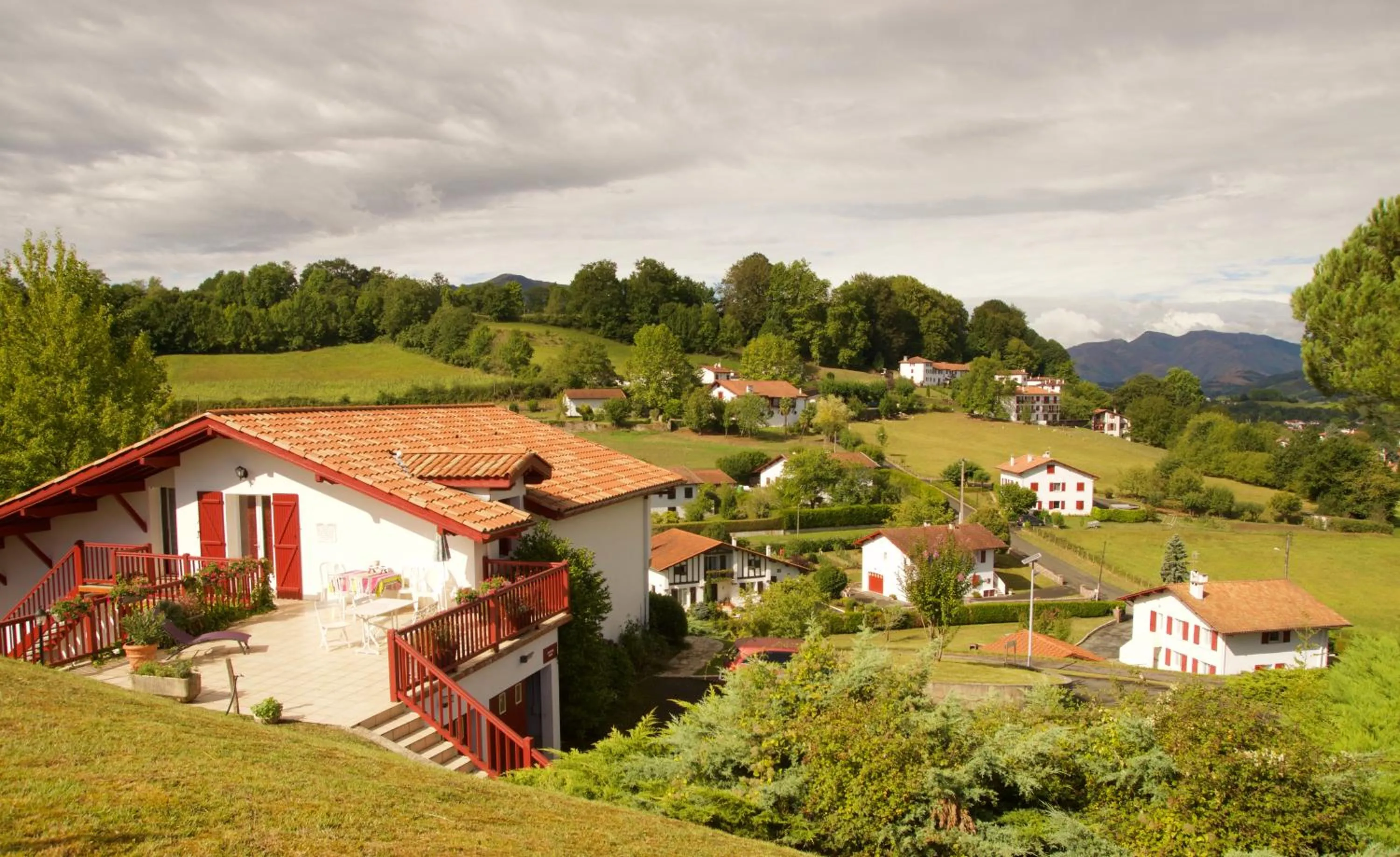 Mountain view in Chambres d'Hôtes Garicoitz