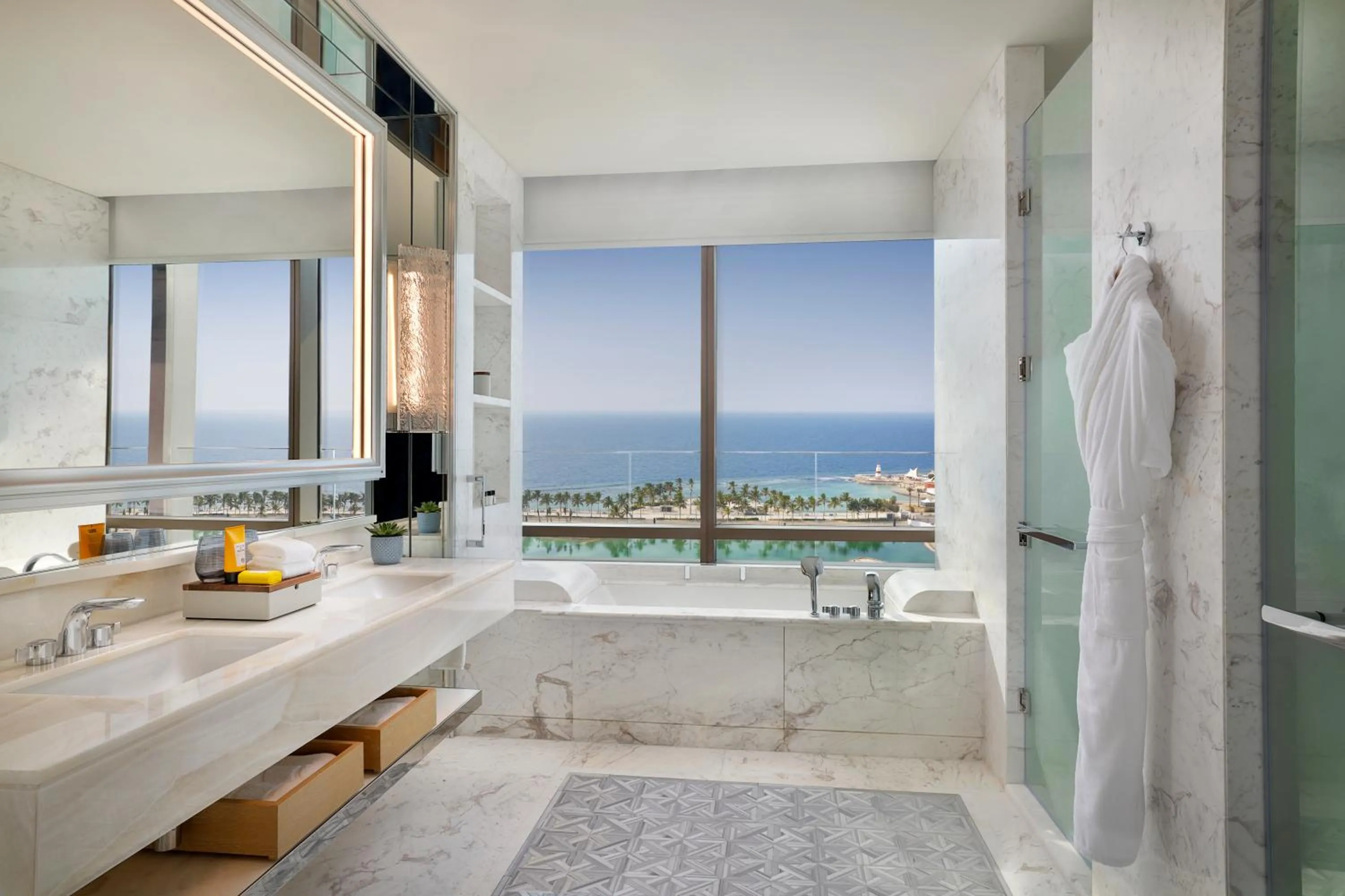 Bathroom in Shangri-La Jeddah