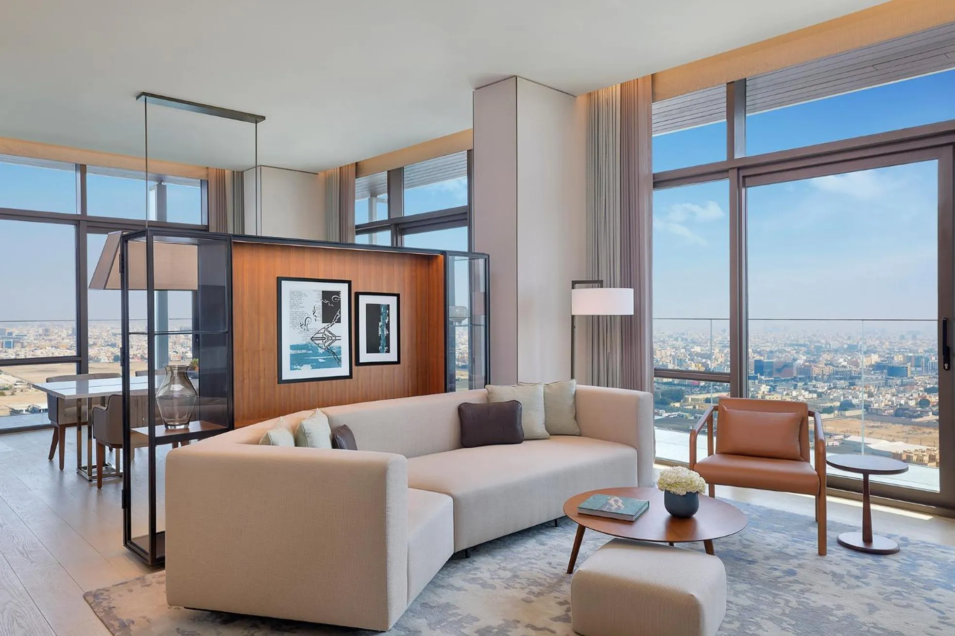 Living room in Shangri-La Jeddah