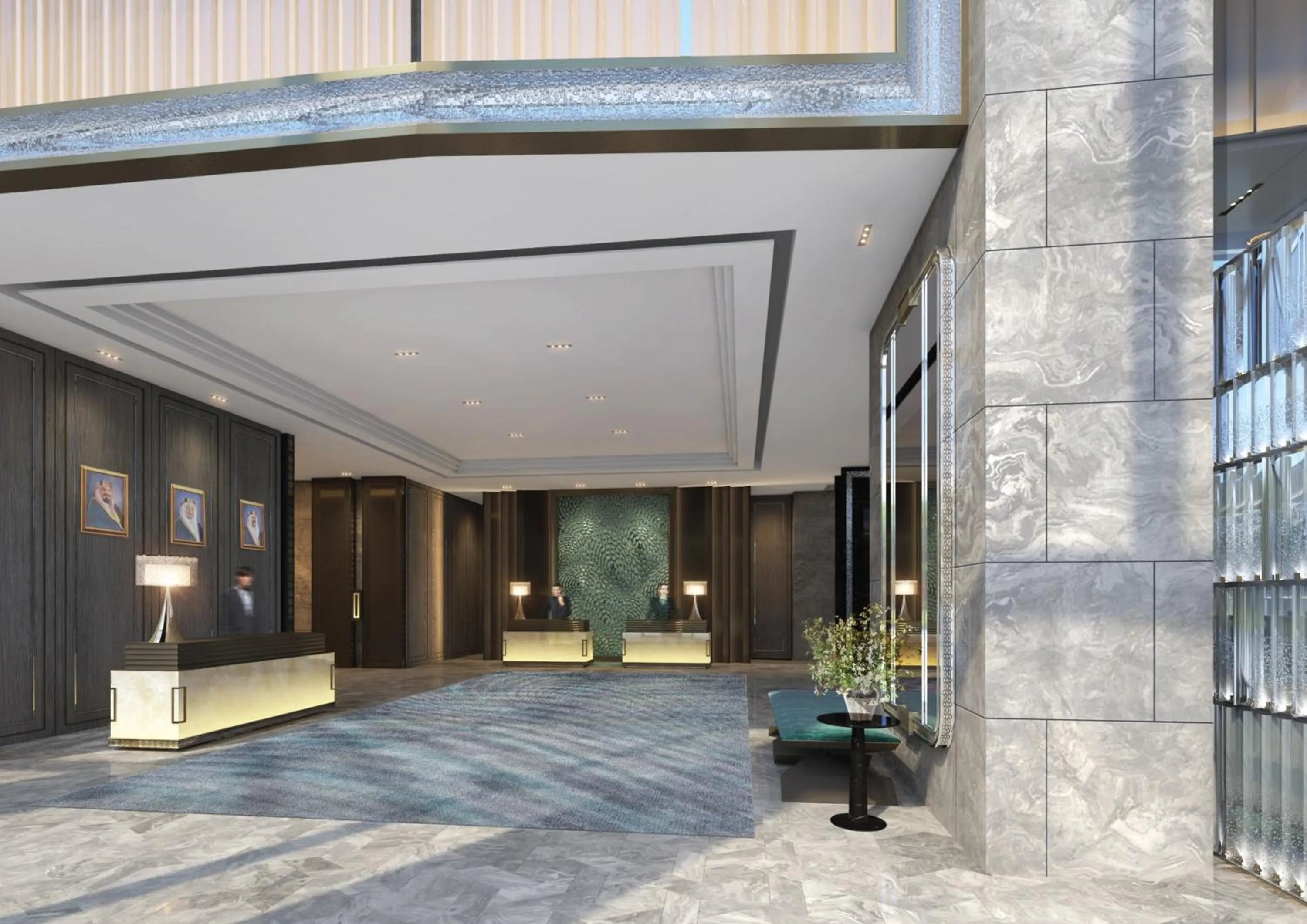 Lobby or reception in Shangri-La Jeddah