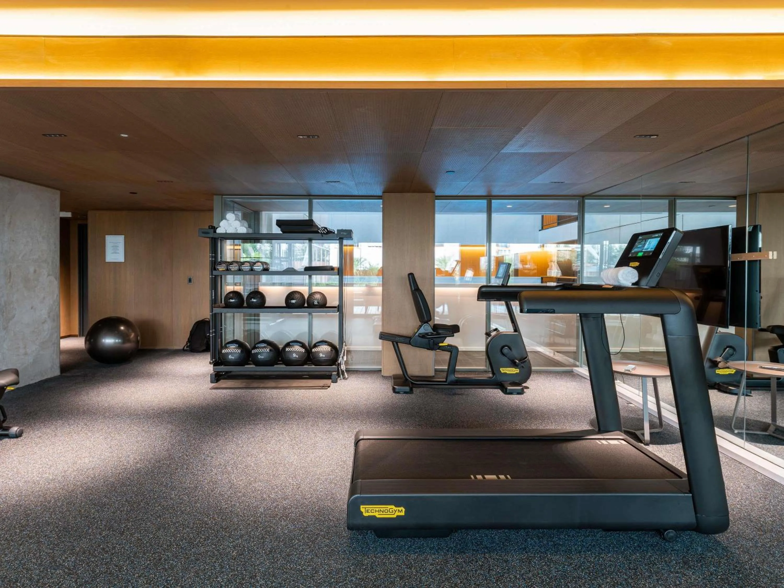 Fitness centre/facilities in Costanero Hotel Montevideo - MGallery Collection
