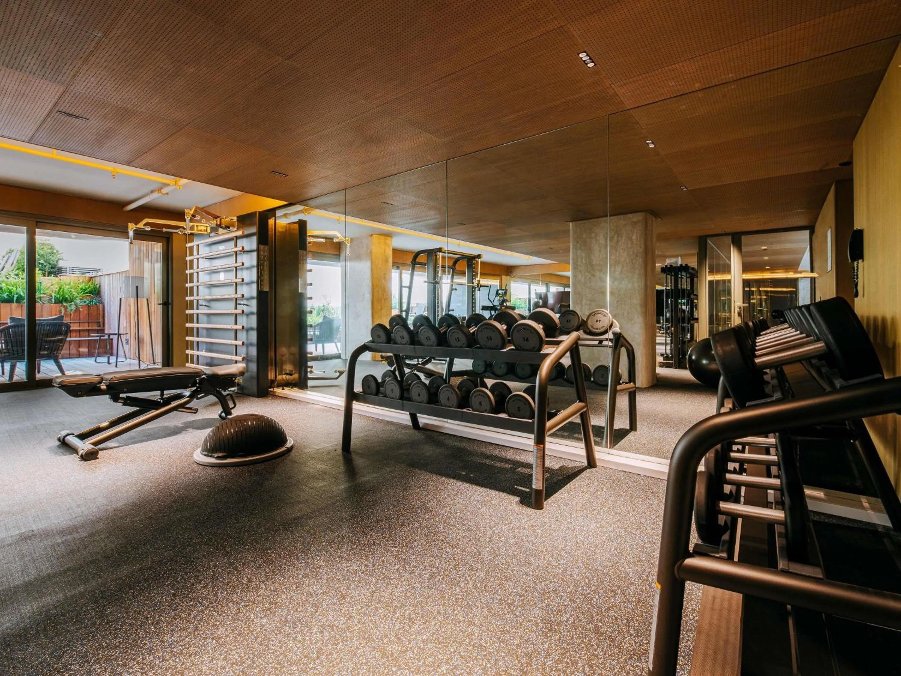 Fitness centre/facilities in Costanero Hotel Montevideo - MGallery Collection