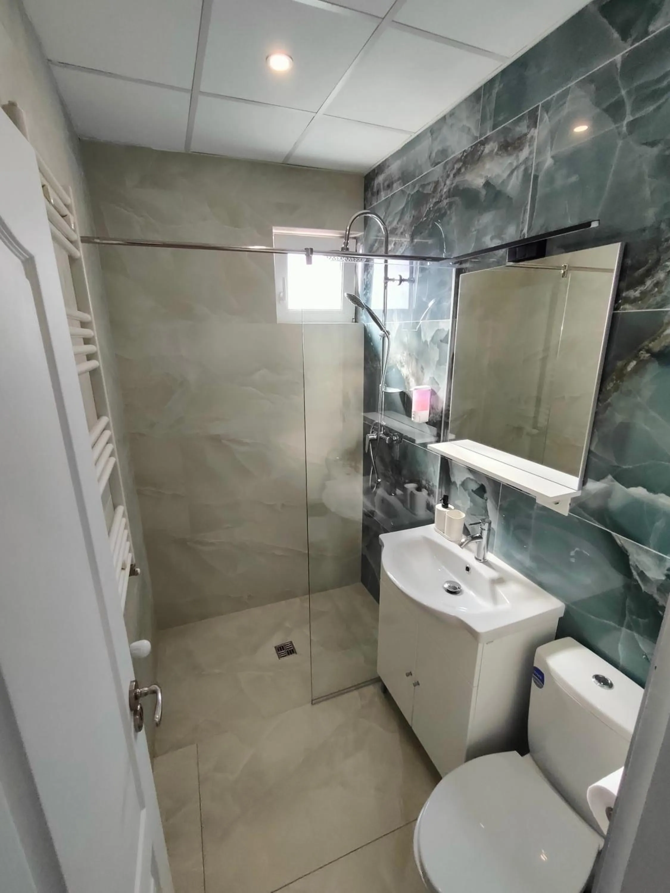 Shower in Fanea Residence