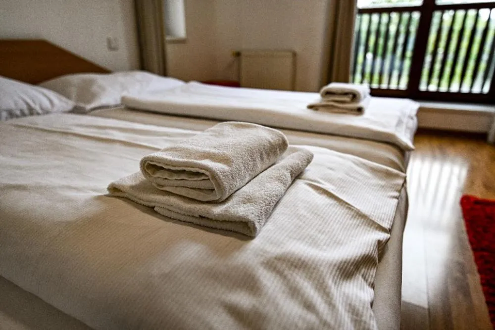 Bed in Aparthotel Faust