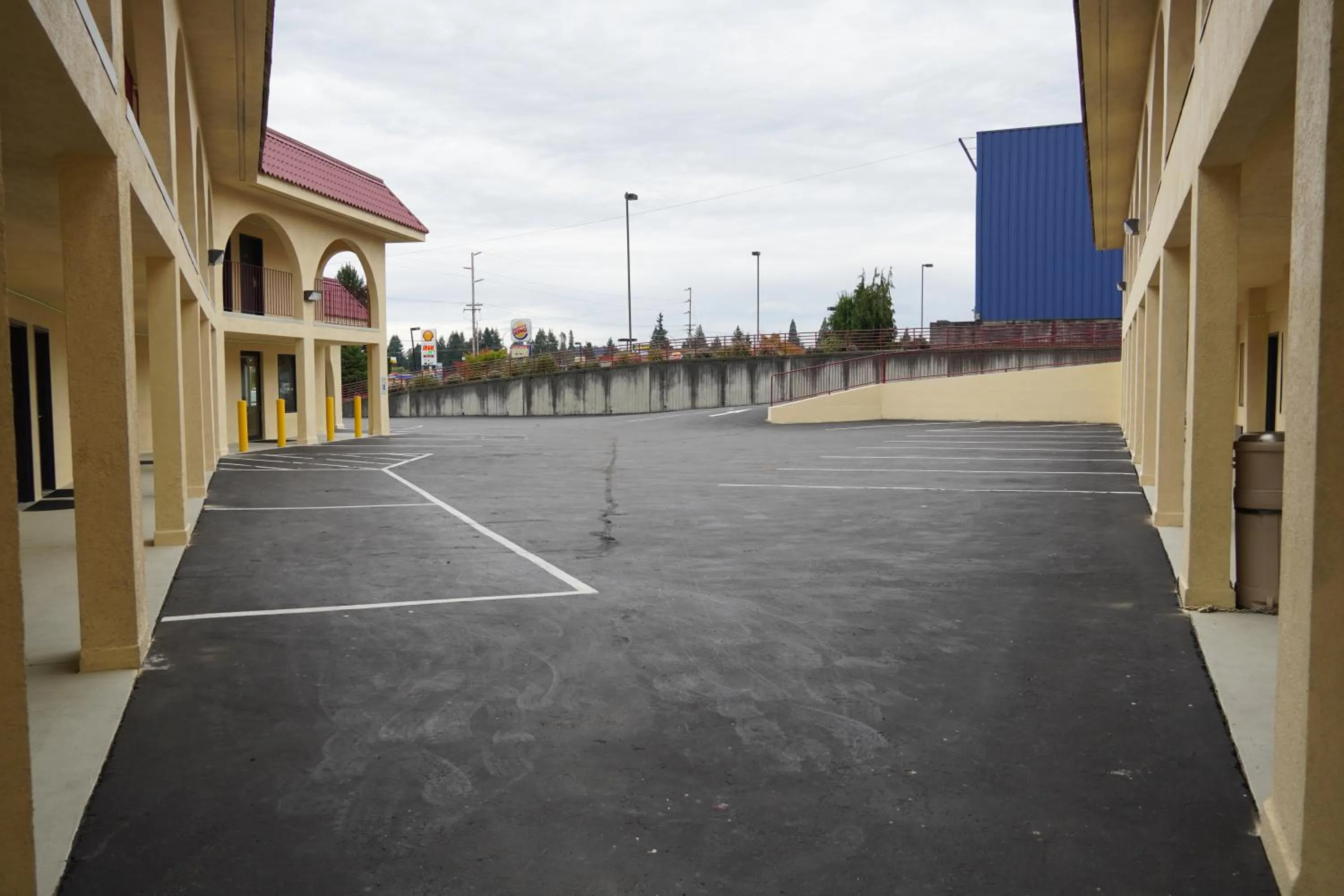 Property building in Timberland Inn & Suites