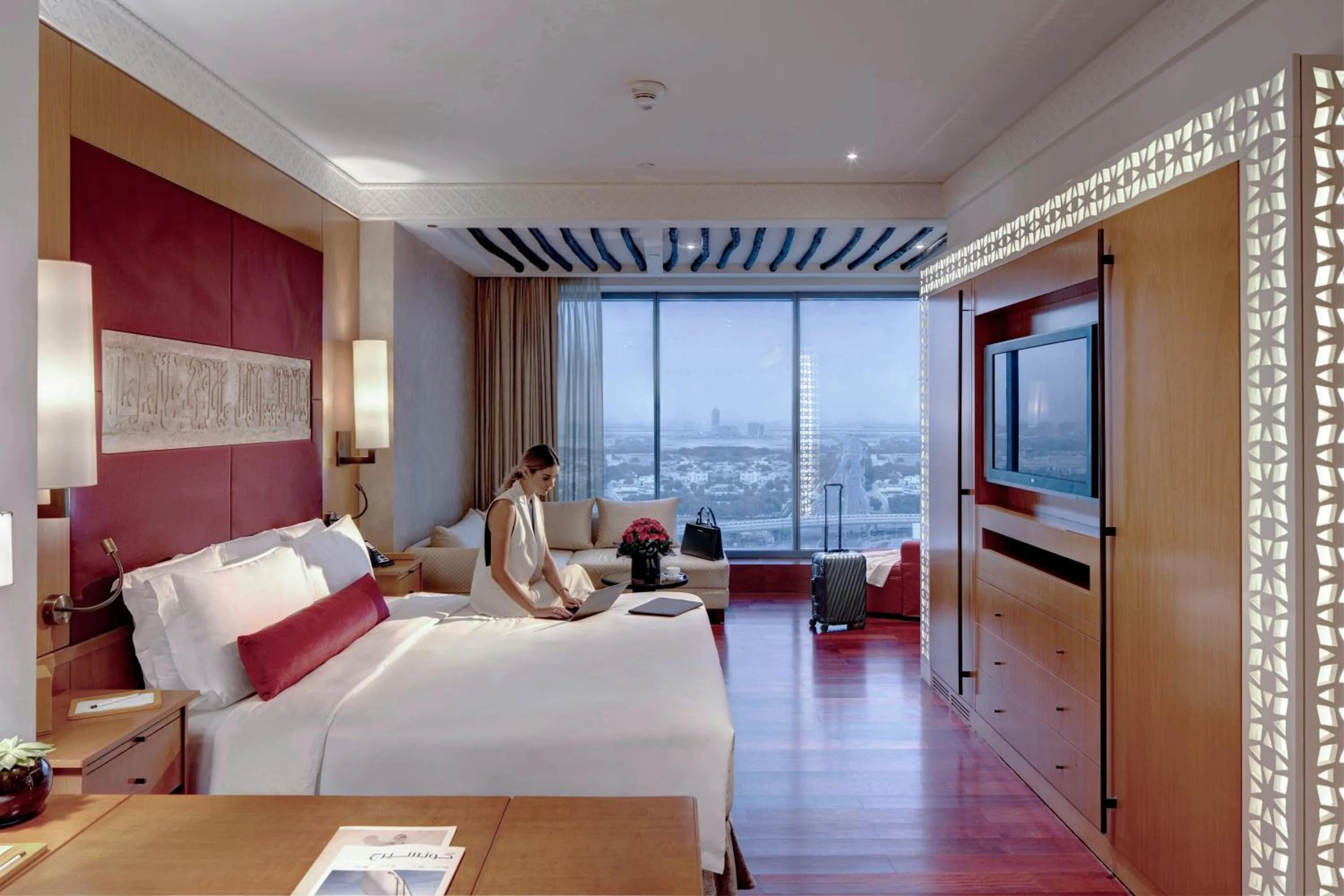 Bed in The H Dubai