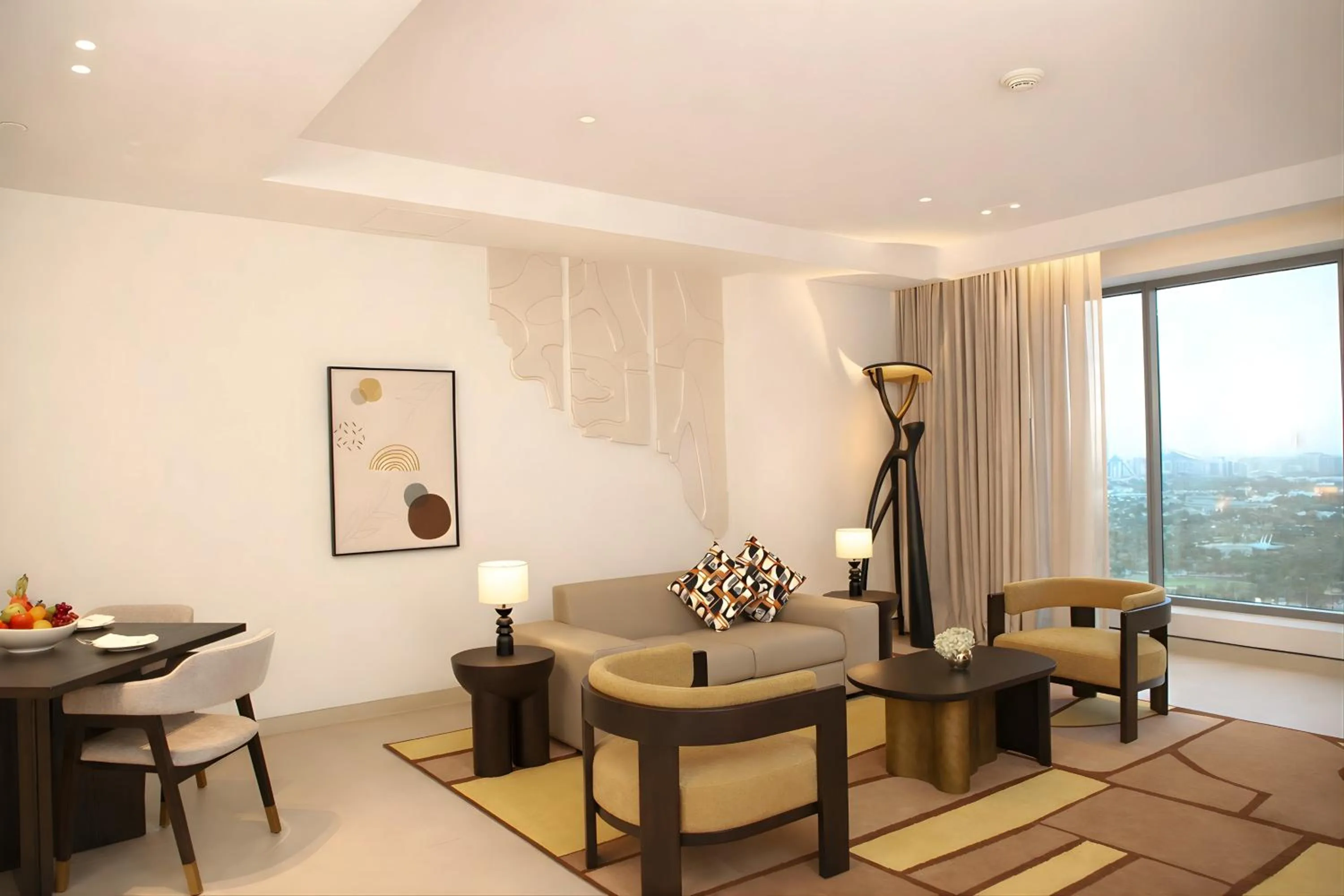 Living room in The H Dubai