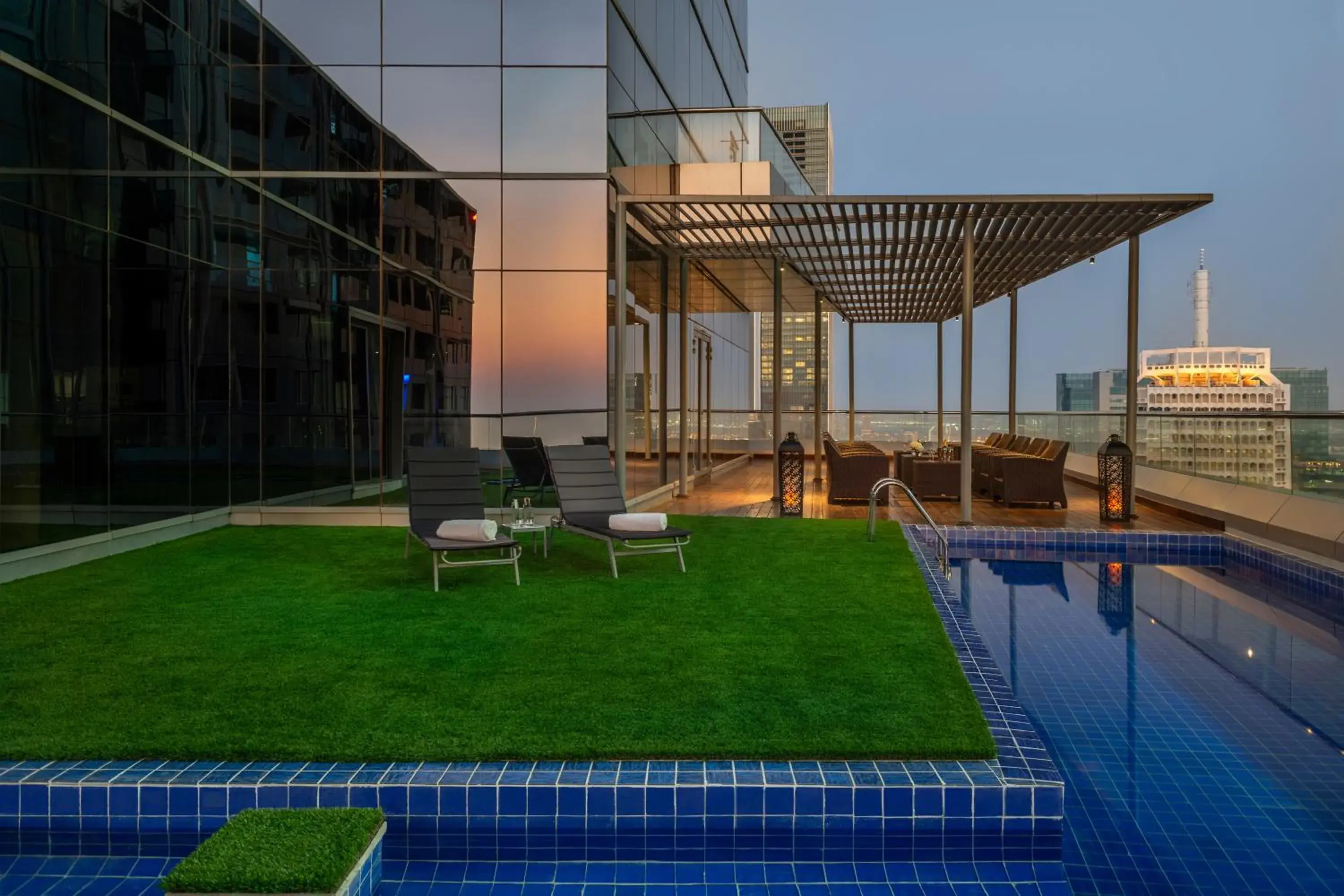 Swimming pool in The H Dubai Swimming pool in The H Dubai