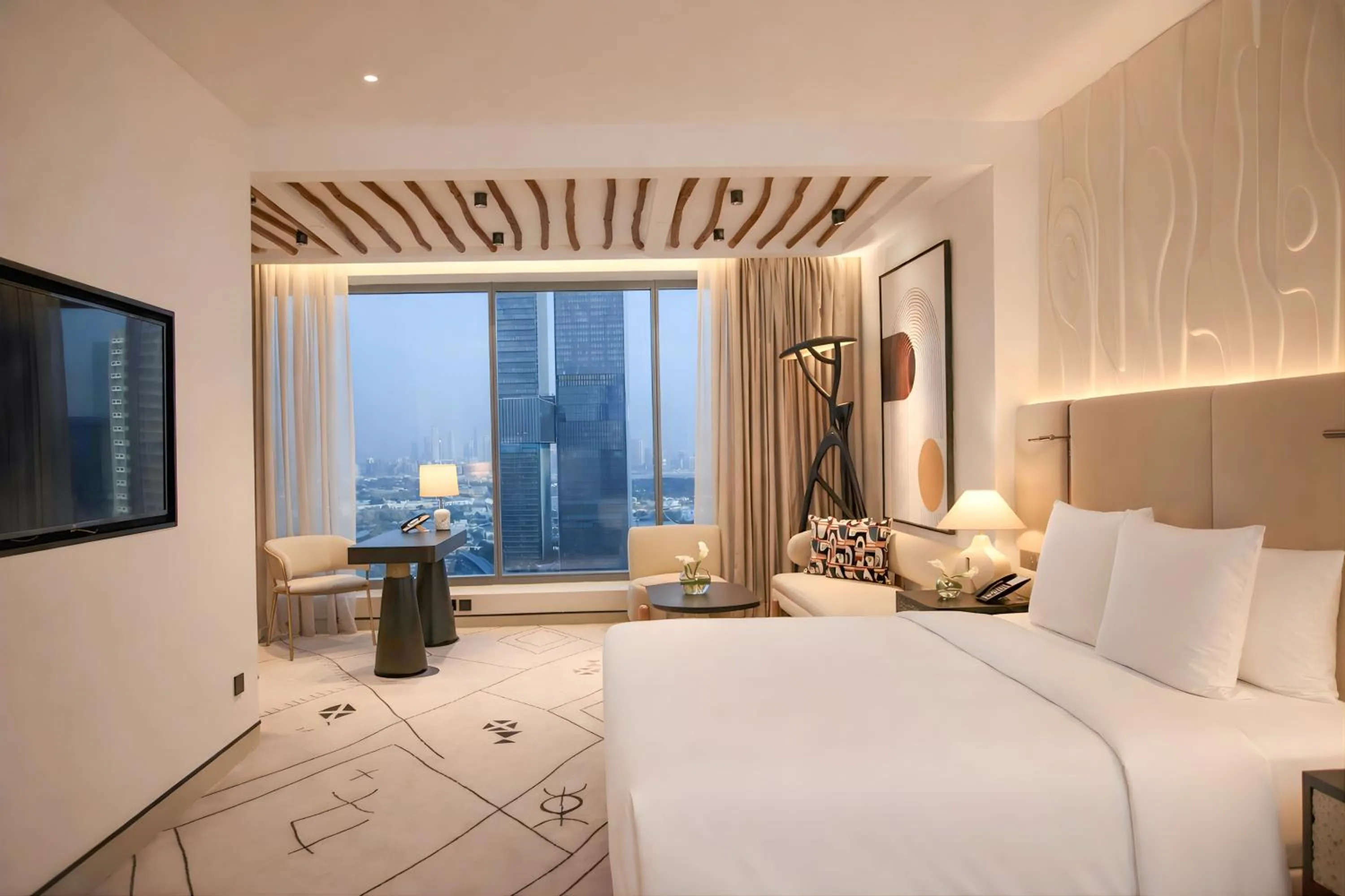 Bedroom, Bed in The H Dubai