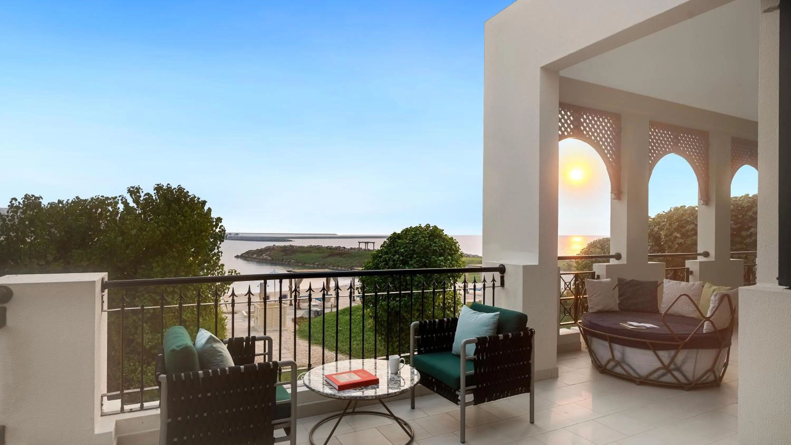 Balcony/Terrace in Hilton Ras Al Khaimah Beach Resort