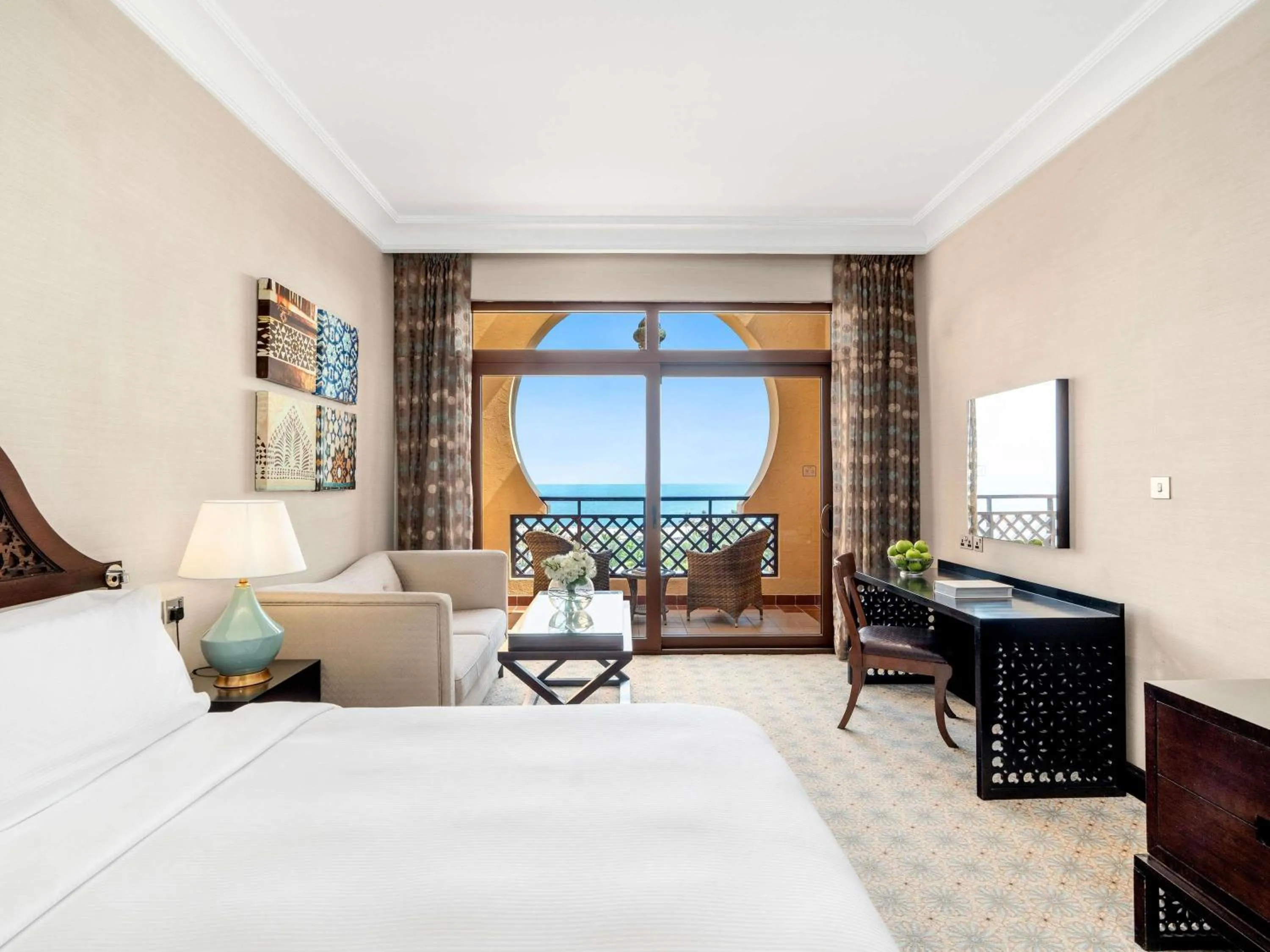 Bedroom, Bed in Rixos Al Mairid Ras Al Khaimah - Ultra All Inclusive
