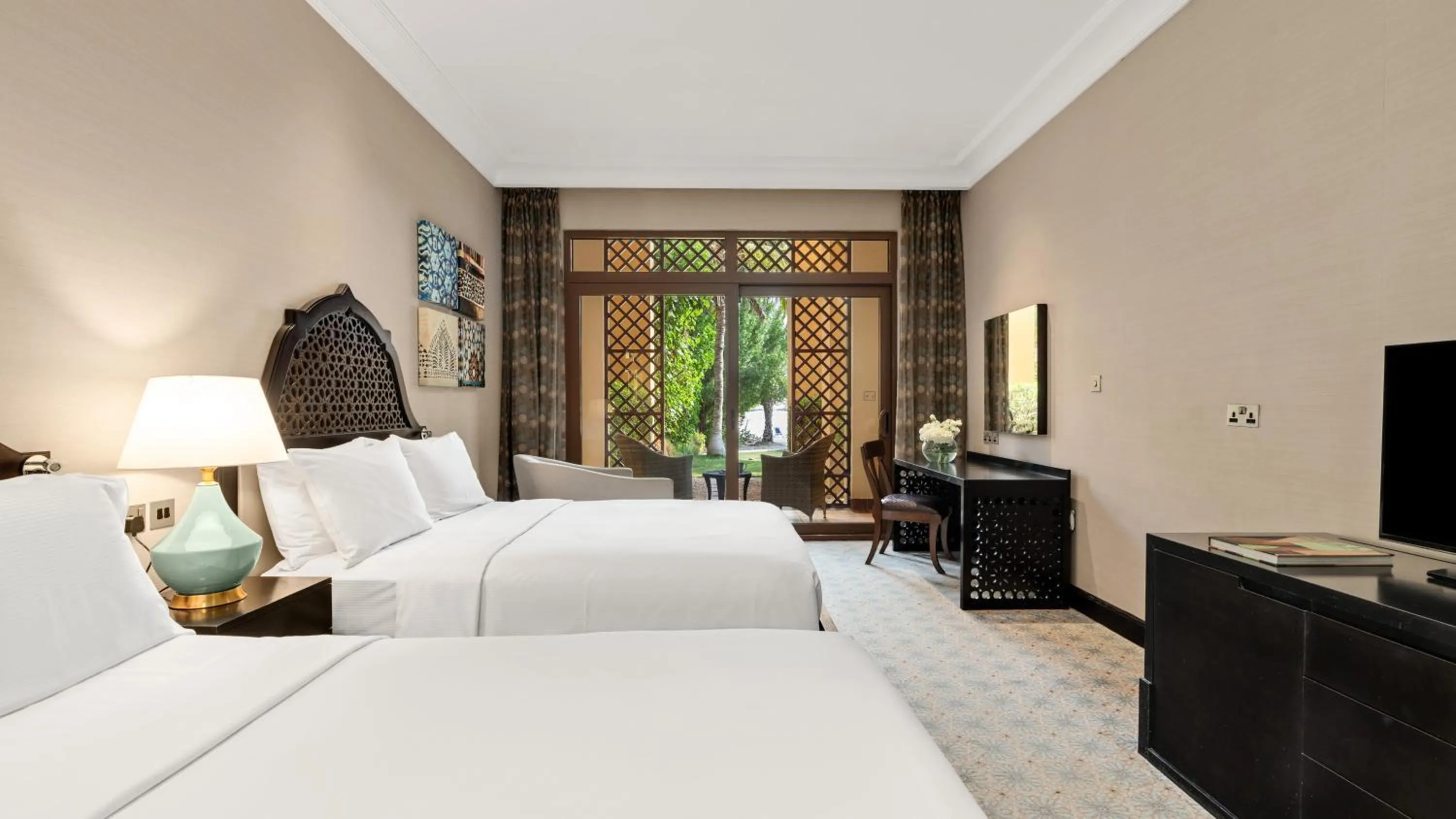 Photo of the whole room, Bed in Hilton Ras Al Khaimah Beach Resort