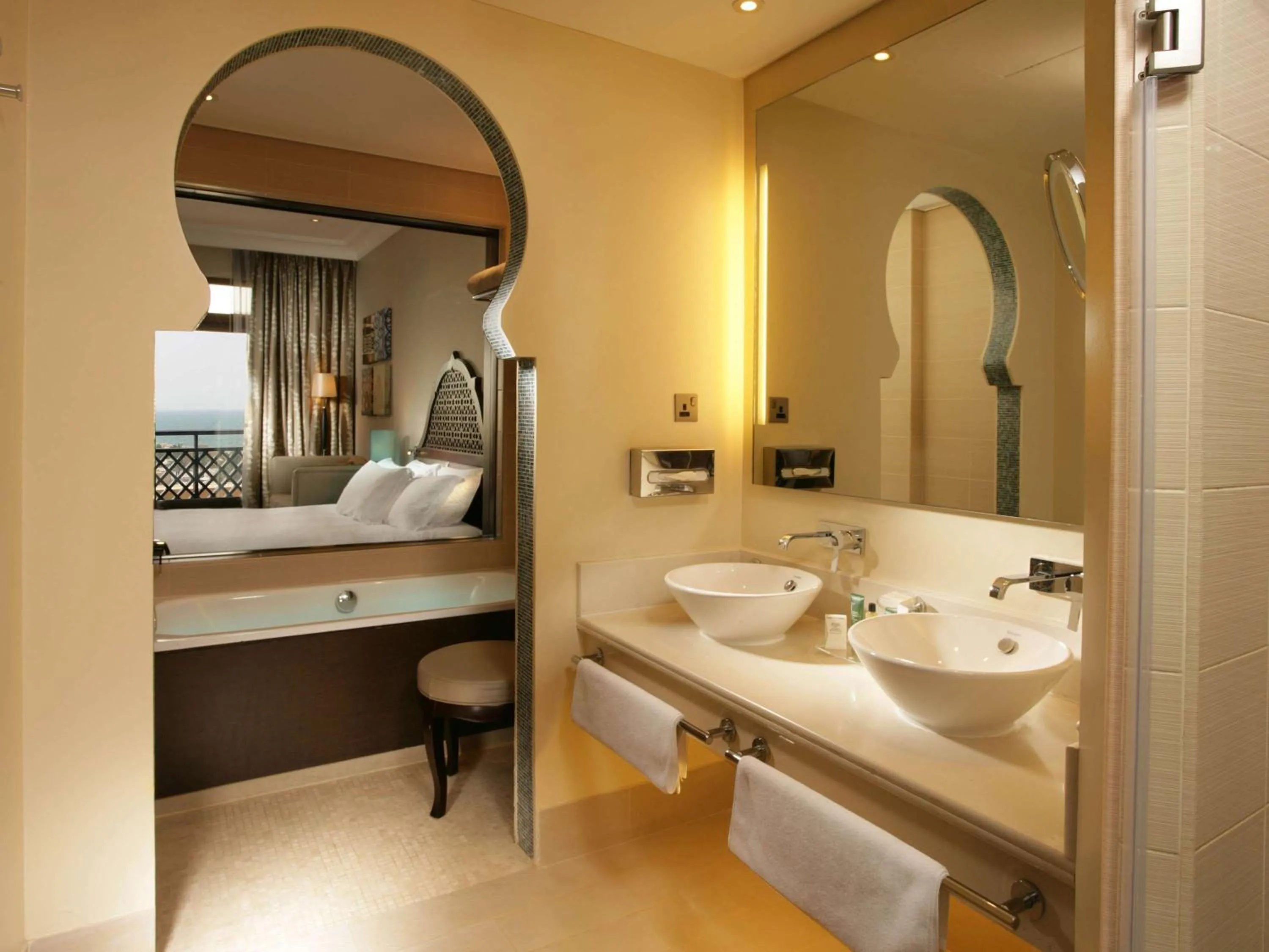 Bathroom in Hilton Ras Al Khaimah Beach Resort