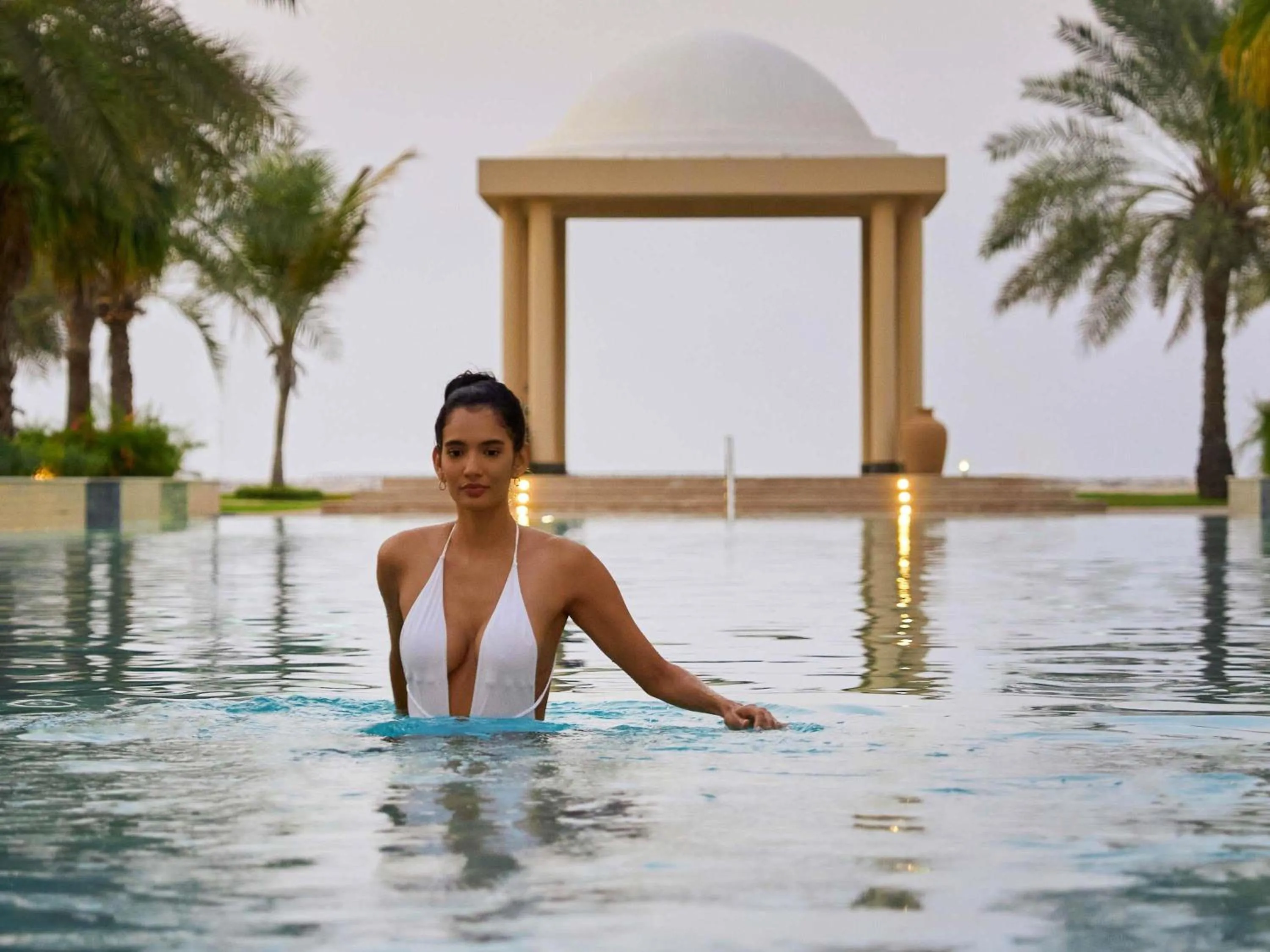 Pool view in Rixos Al Mairid Ras Al Khaimah - Ultra All Inclusive