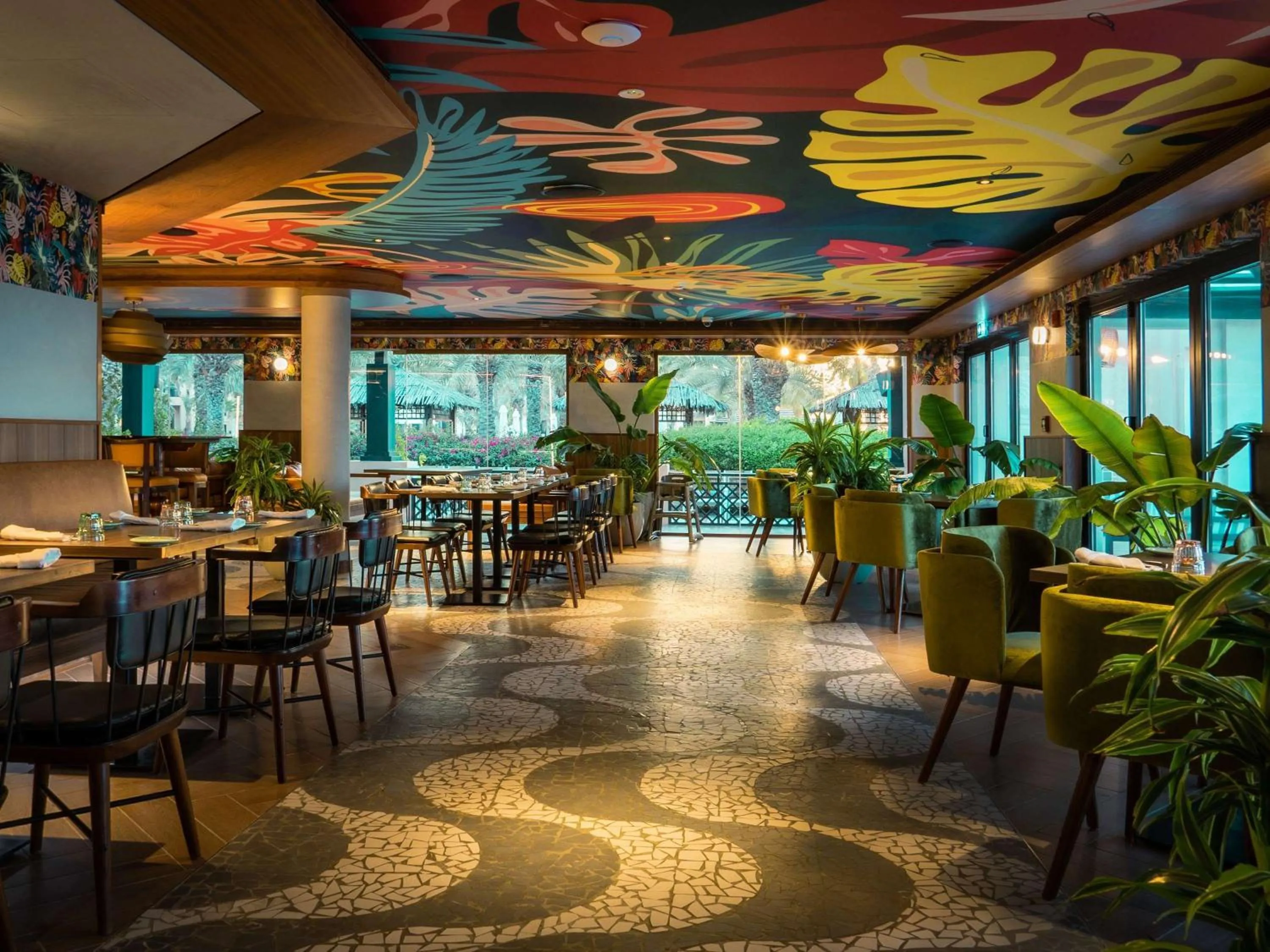 Restaurant/places to eat in Hilton Ras Al Khaimah Beach Resort