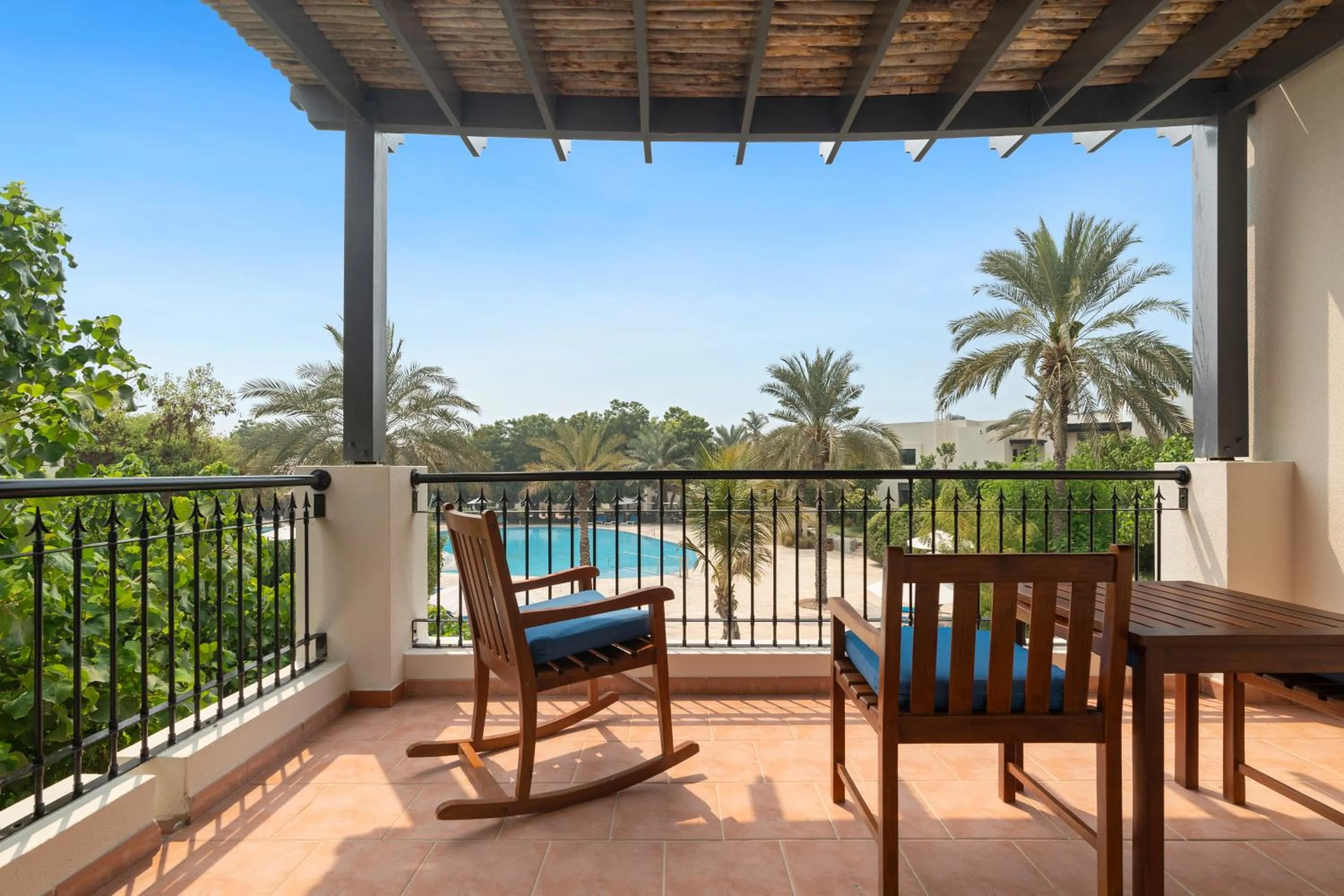 Balcony/Terrace in Hilton Ras Al Khaimah Beach Resort