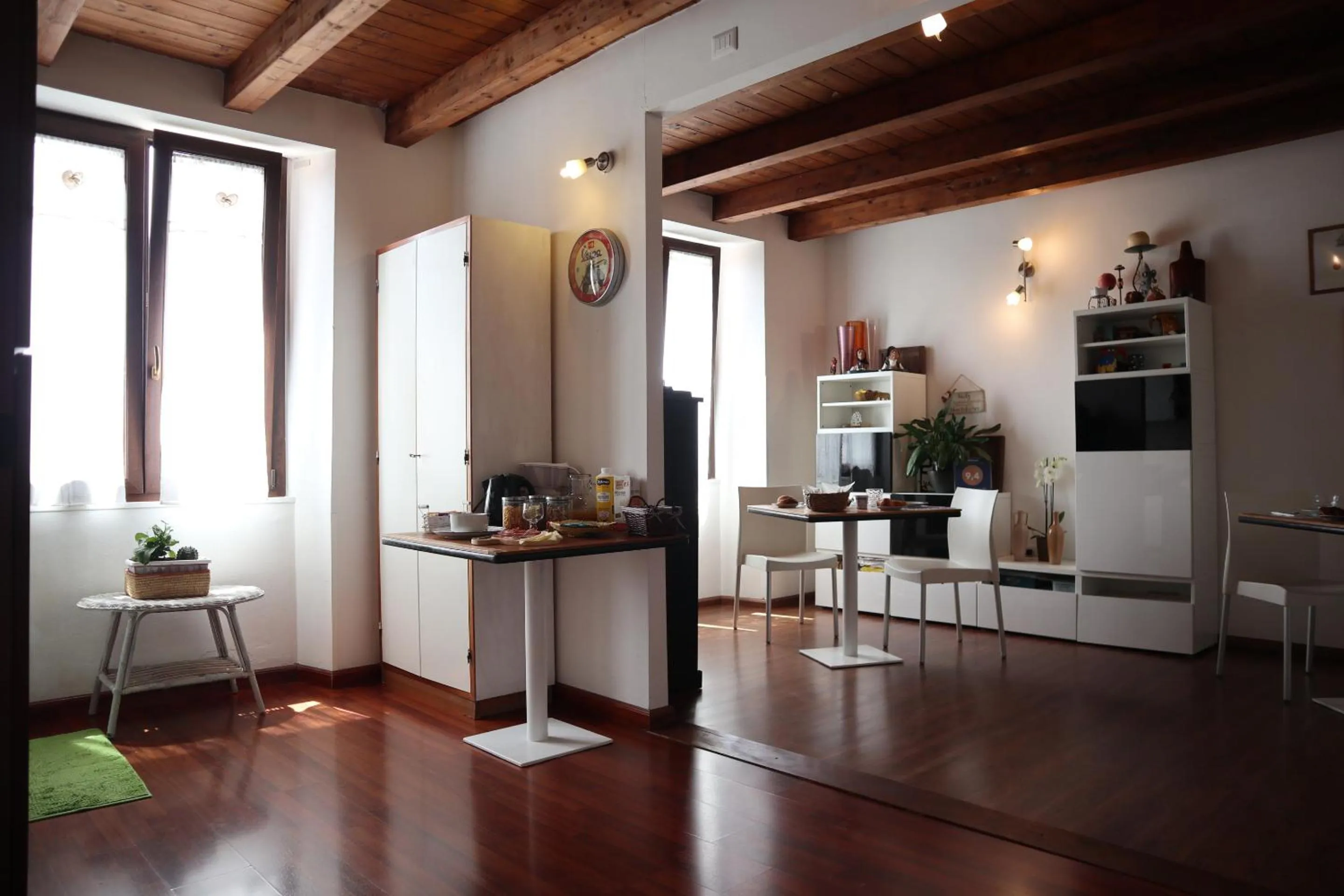 Kitchen or kitchenette in Cuscino e Cappuccino B&B