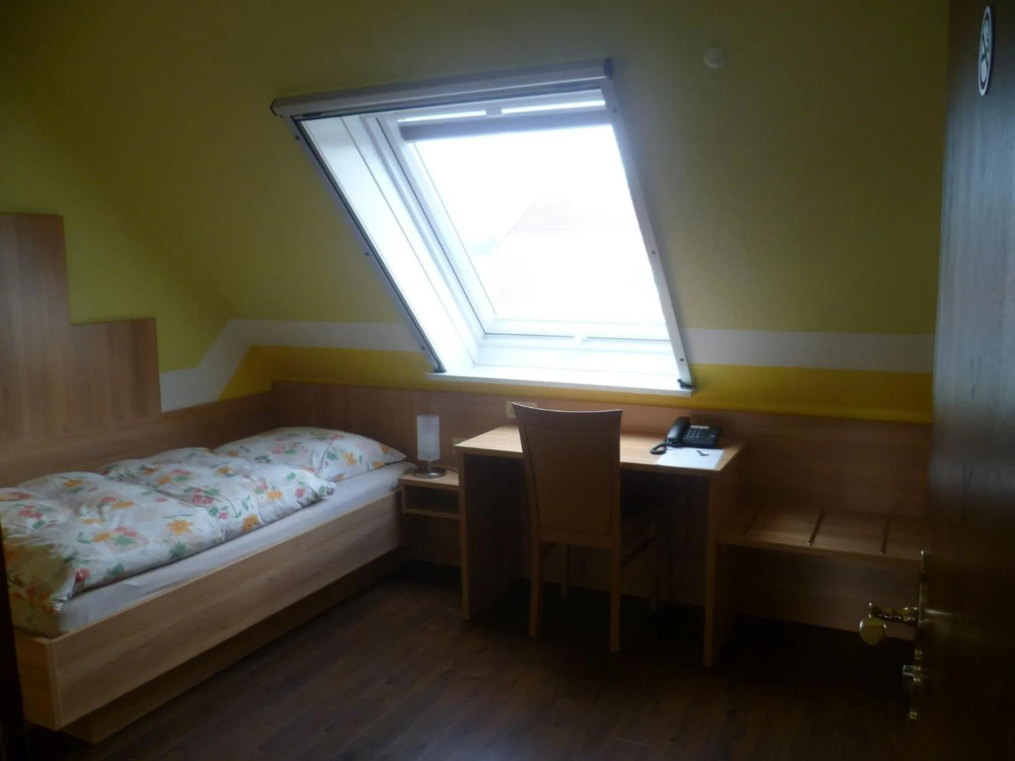 Bed in Hotel Thünenhof