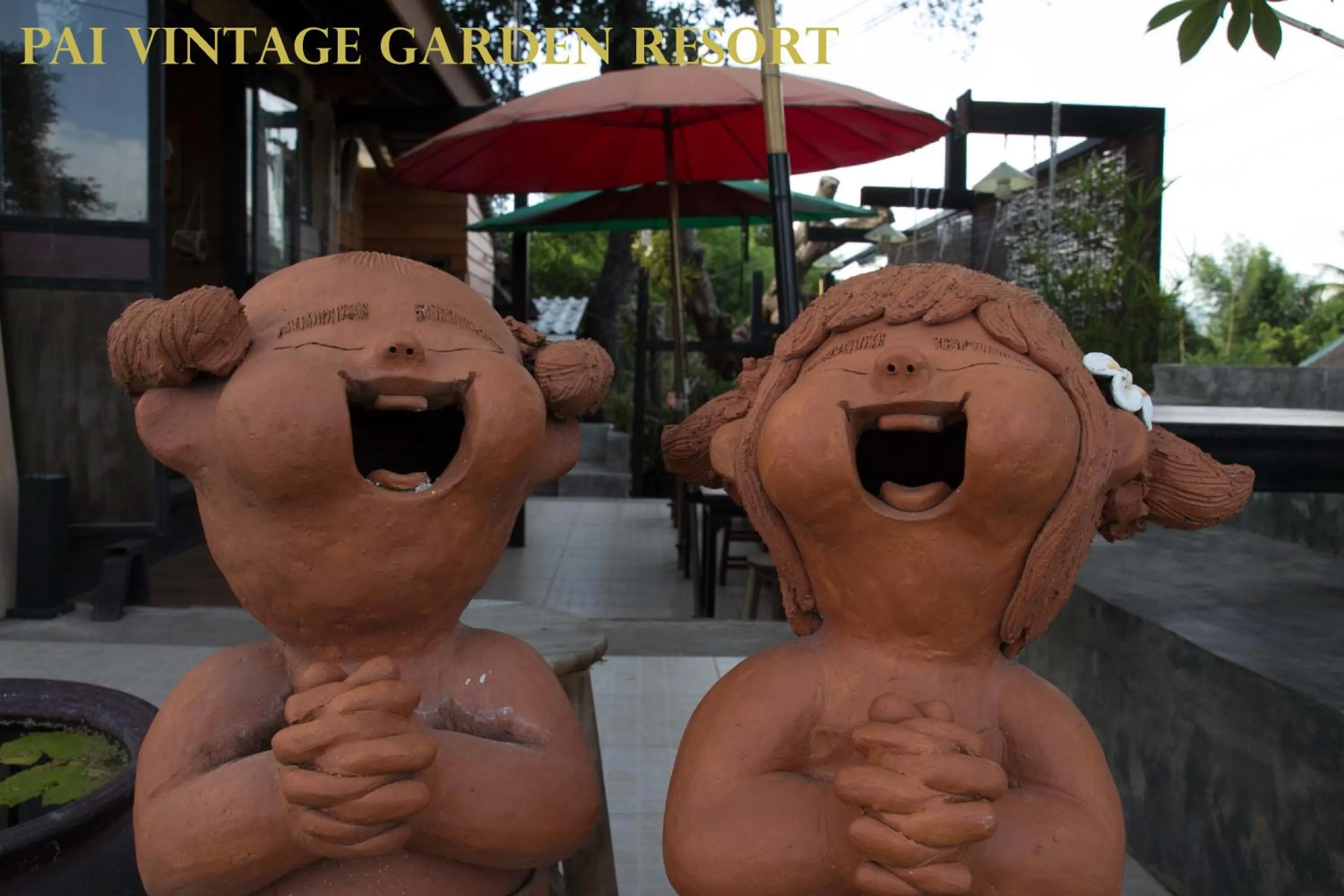 Facade/entrance in Pai Vintage Garden Resort