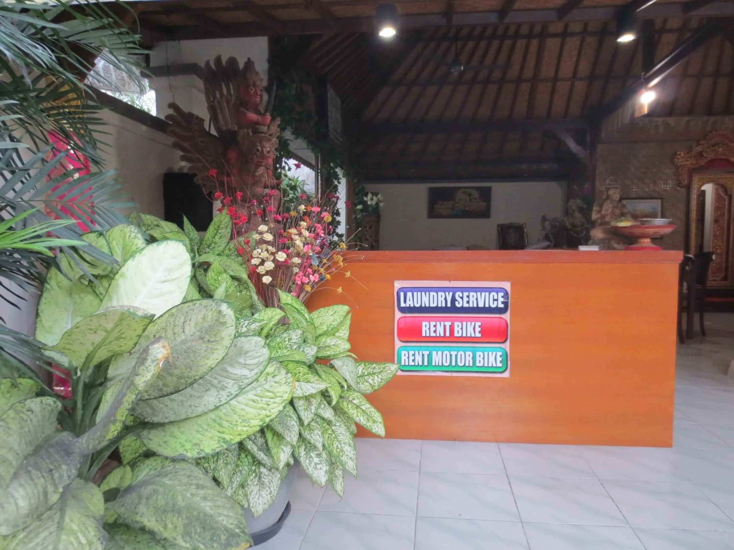 Lobby or reception in Putri Homestay