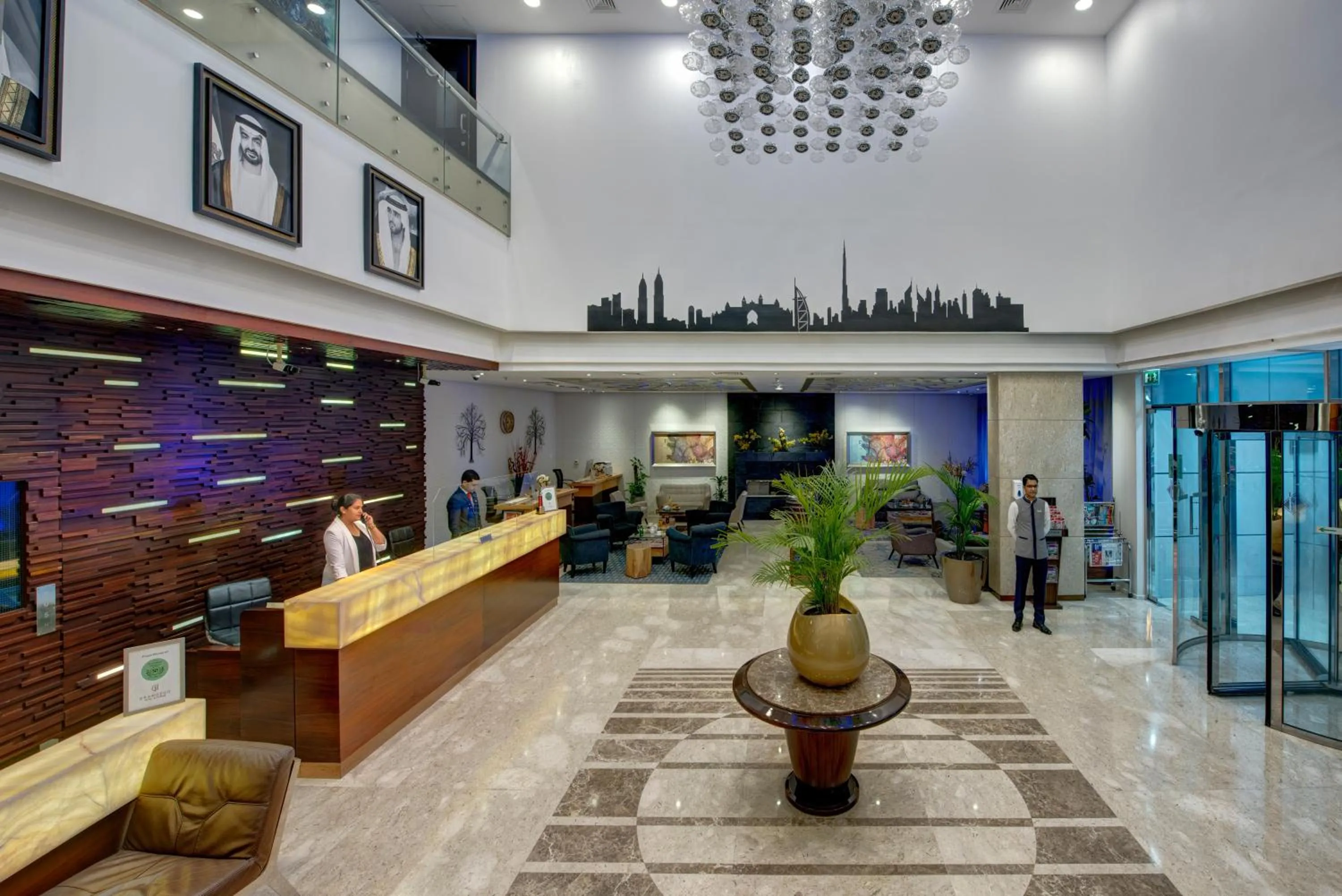 Lobby or reception in Grandeur Hotel Al Barsha