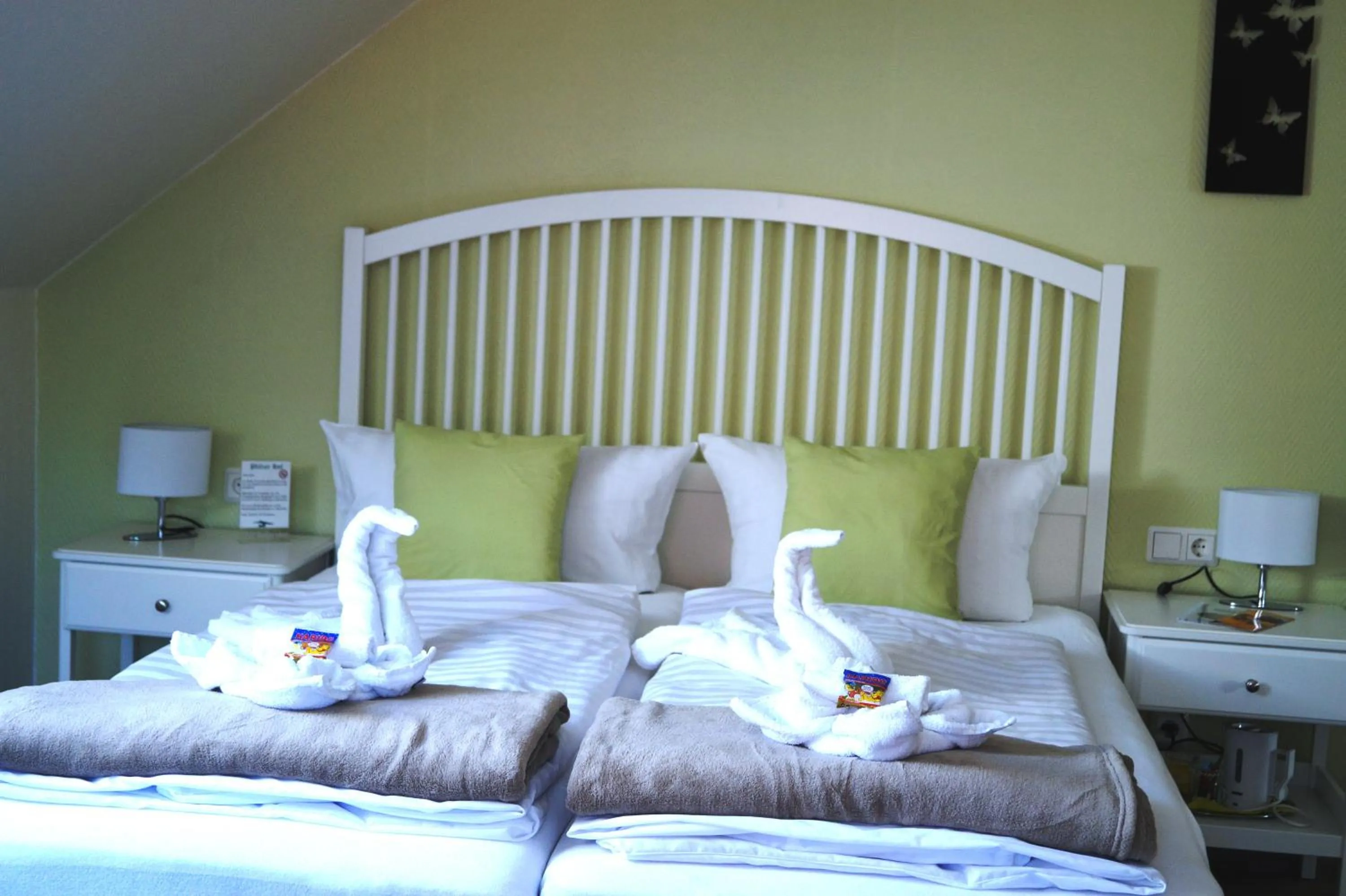 Bed in REGIOHOTEL Pfälzer Hof Wernigerode