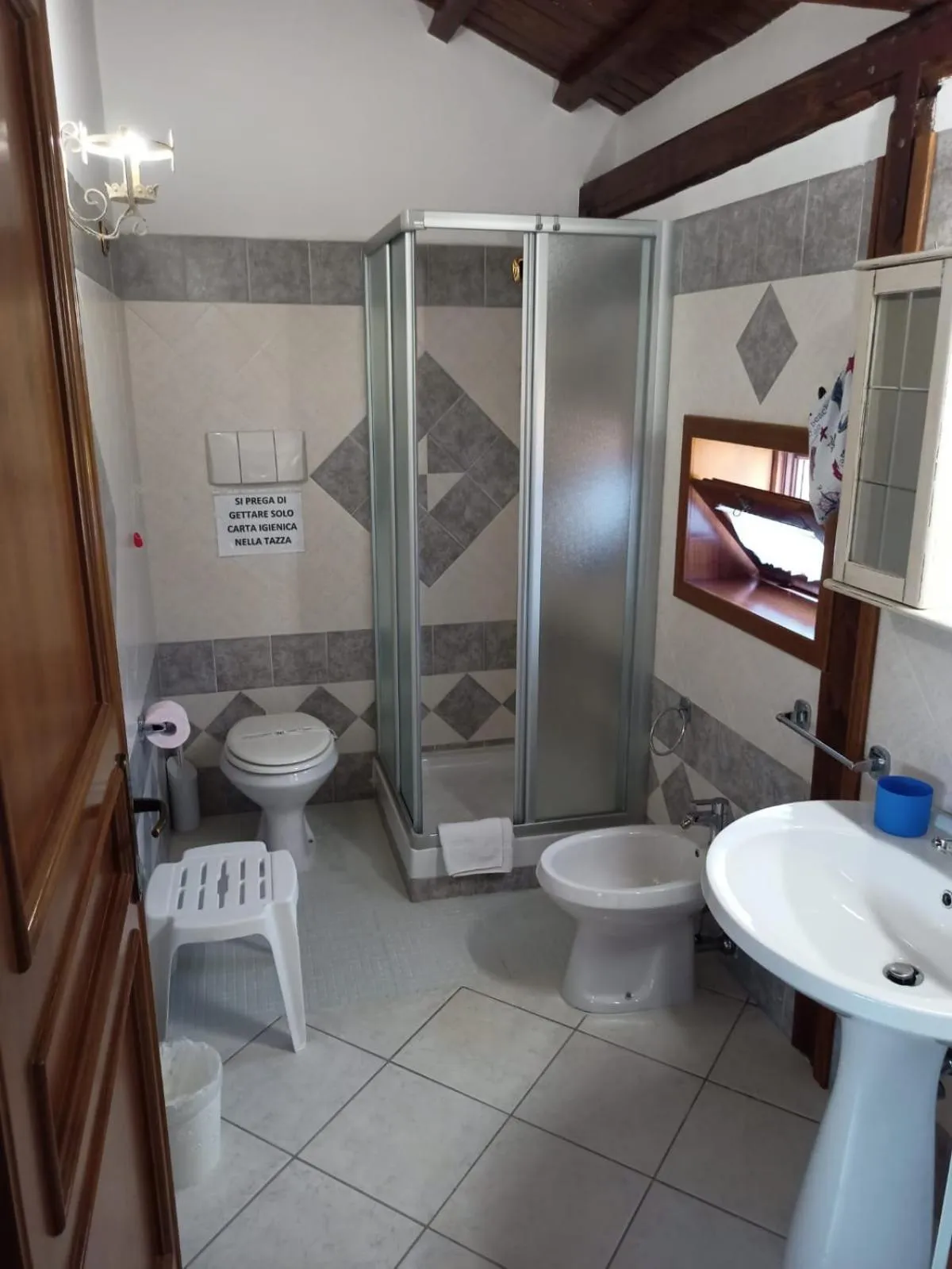 Bathroom in B&B oasi di mamma clara