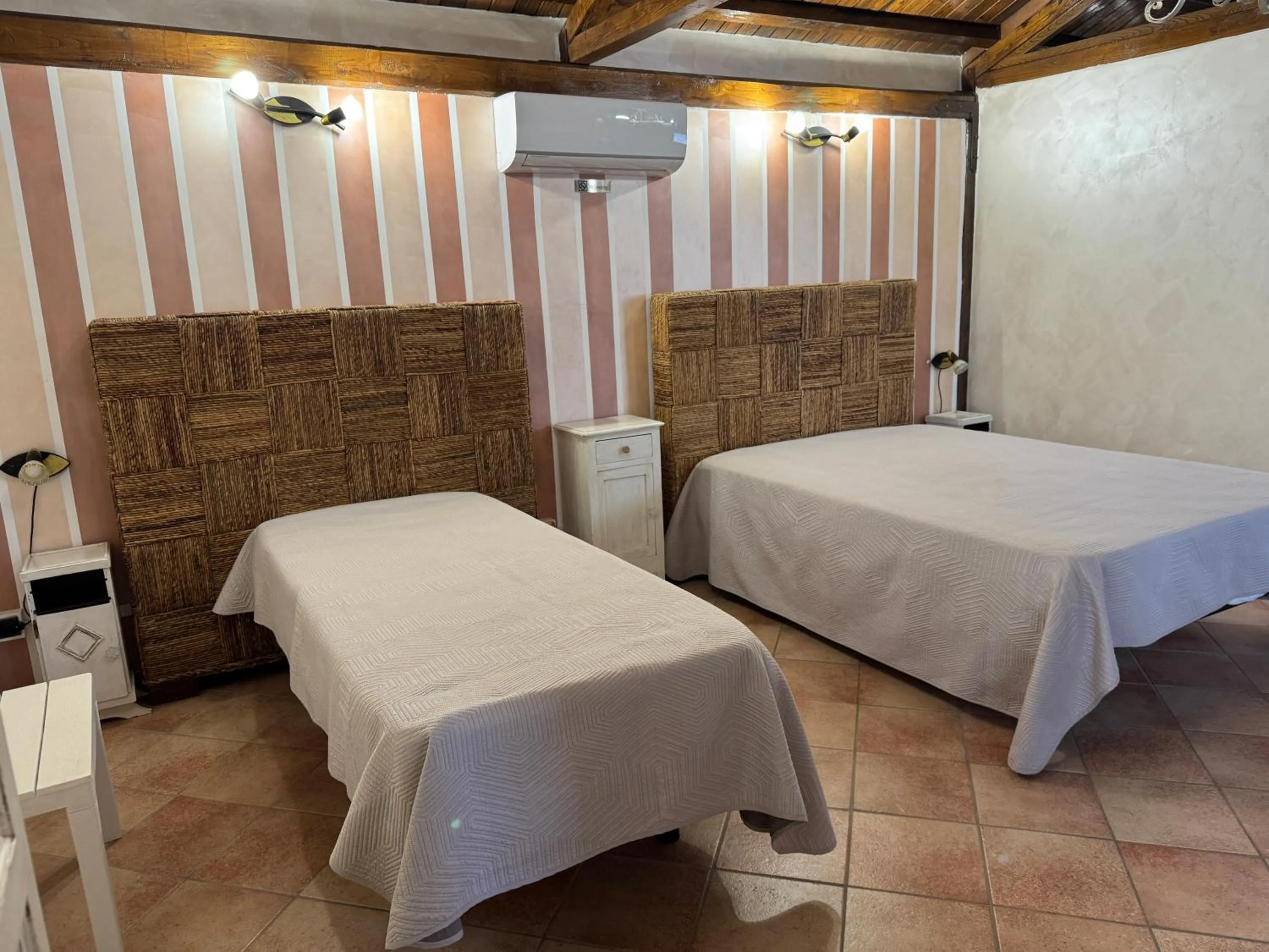 View (from property/room), Bed in B&B oasi di mamma clara