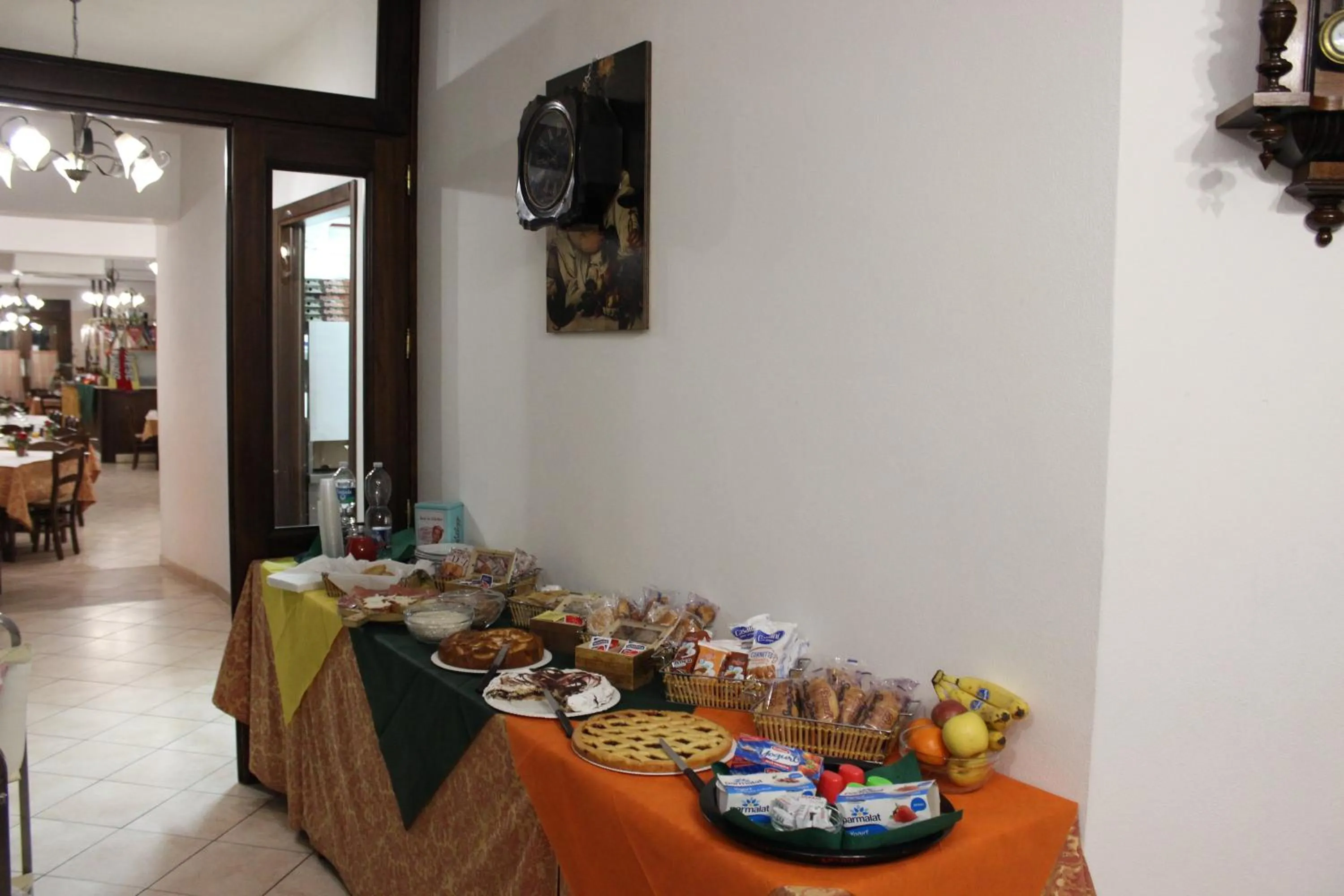 Breakfast in Albergo Ristorante Pizzeria La Bocca di Bacco