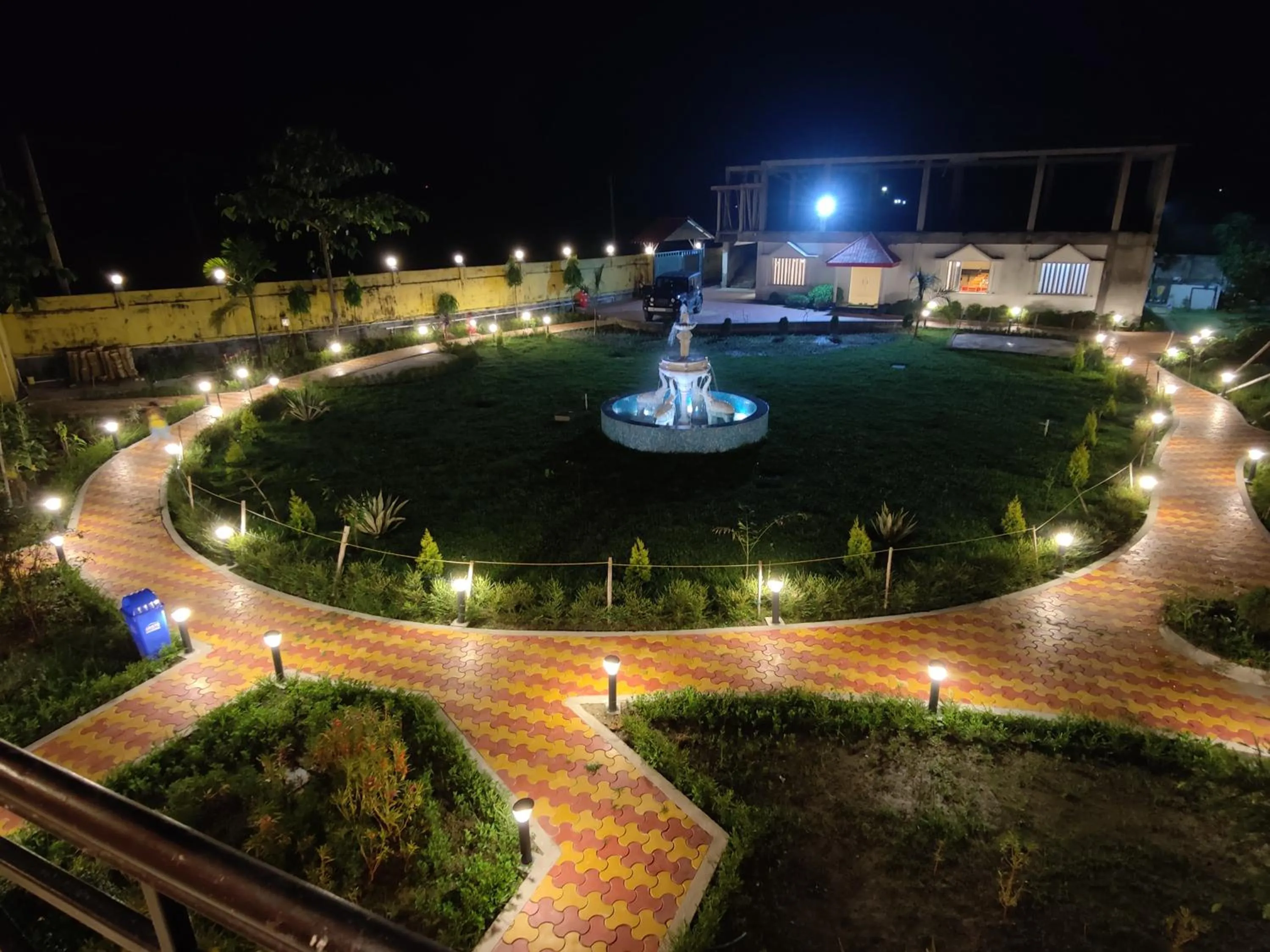 Garden in Jungle Bell Resort