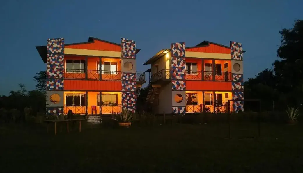 Property building in Jungle Bell Resort Property building in Jungle Bell Resort